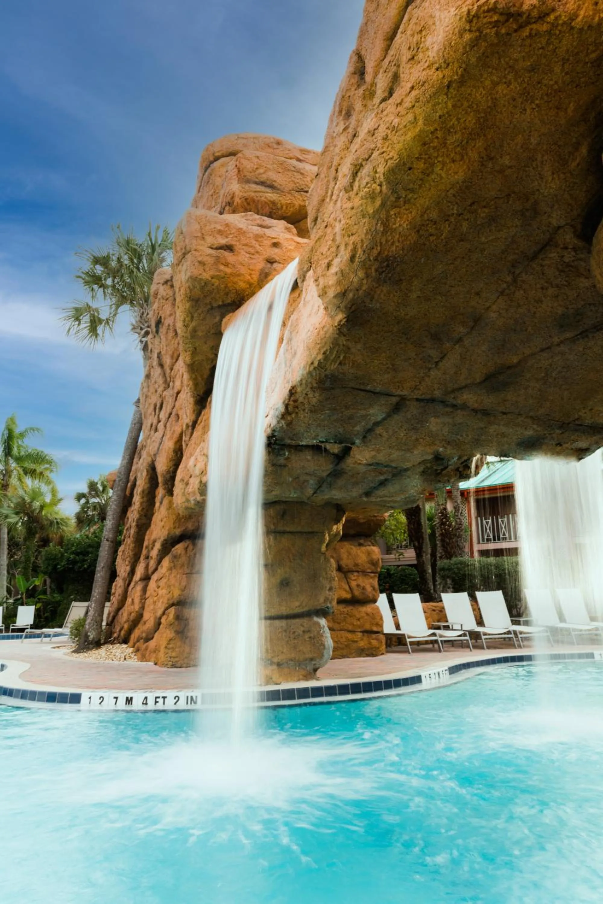 Swimming pool in Radisson Resort at the Port