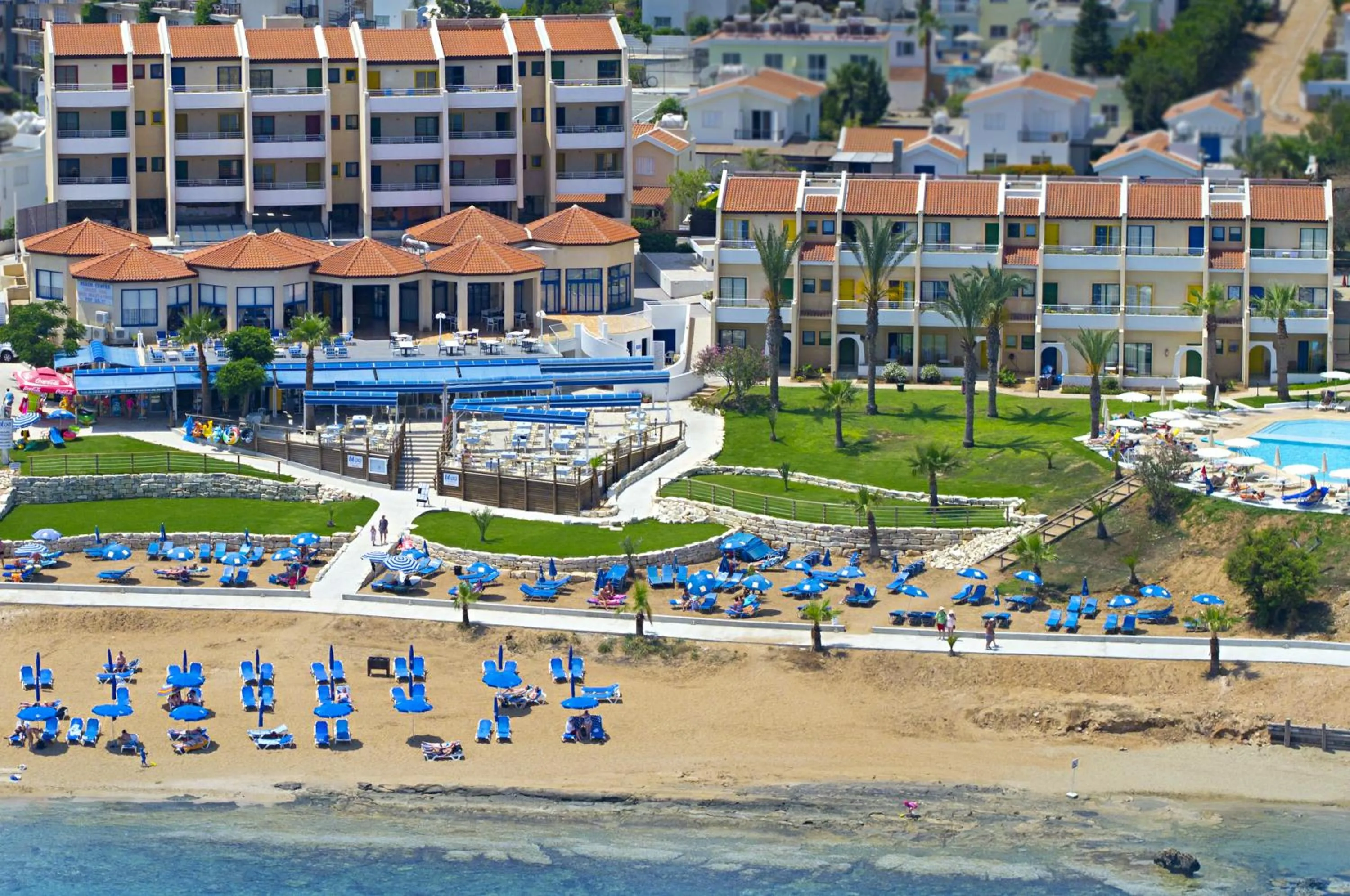 Bird's eye view in MyroAndrou Beach Hotel Apartments