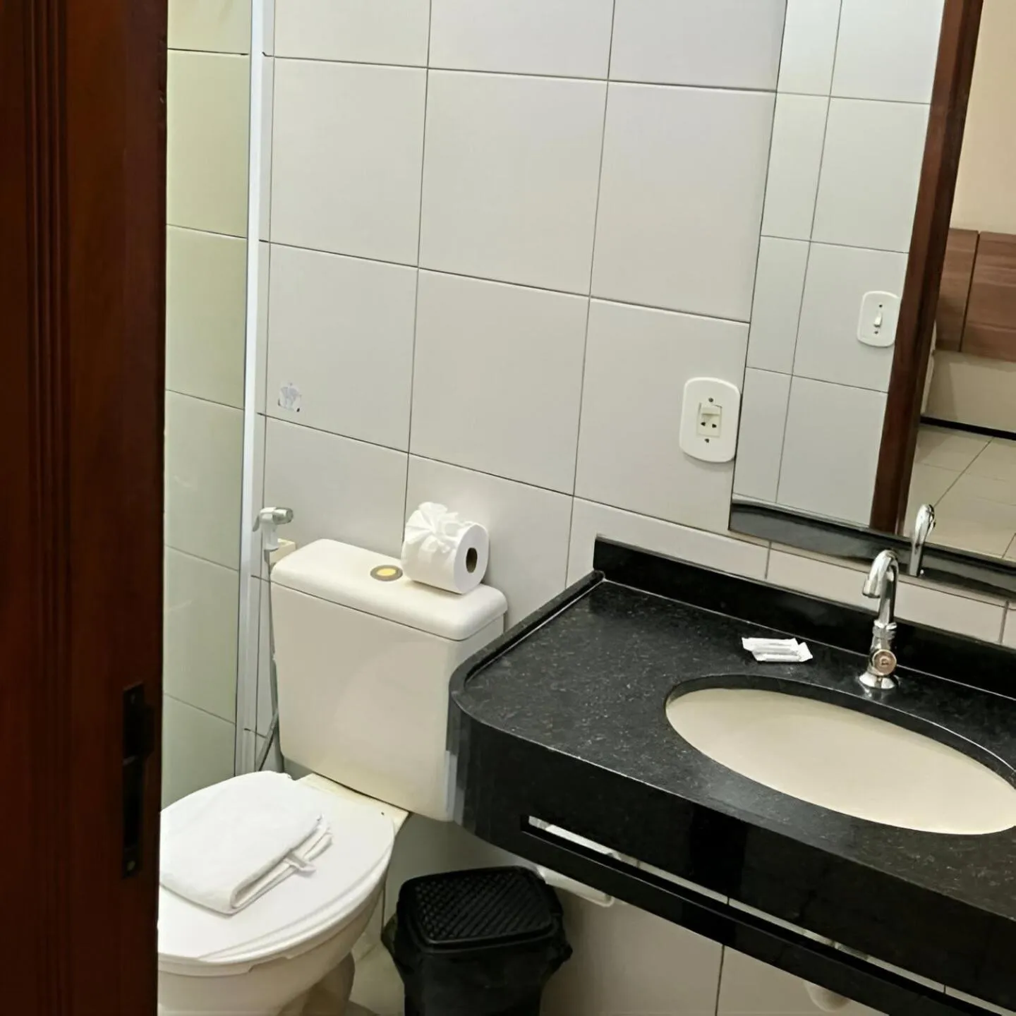 Bathroom in Pousada Lagoa Seca