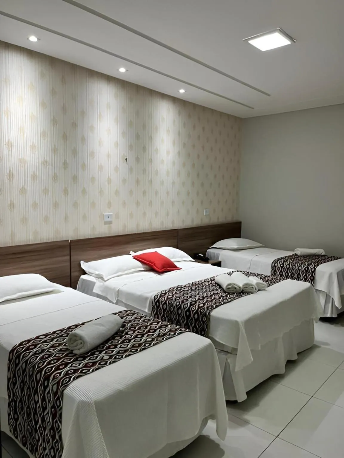 Bed in Pousada Lagoa Seca