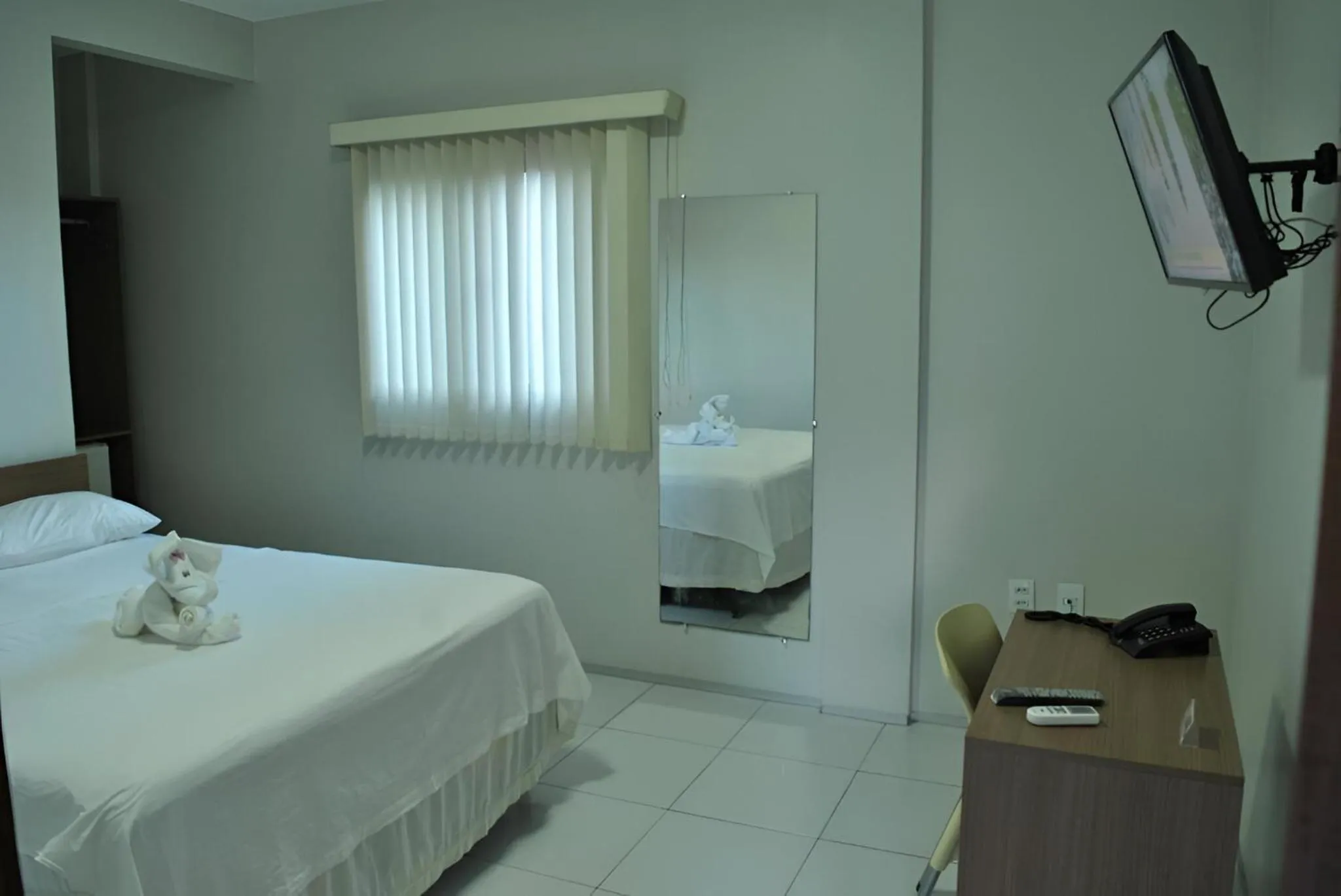 Bed in Pousada Lagoa Seca