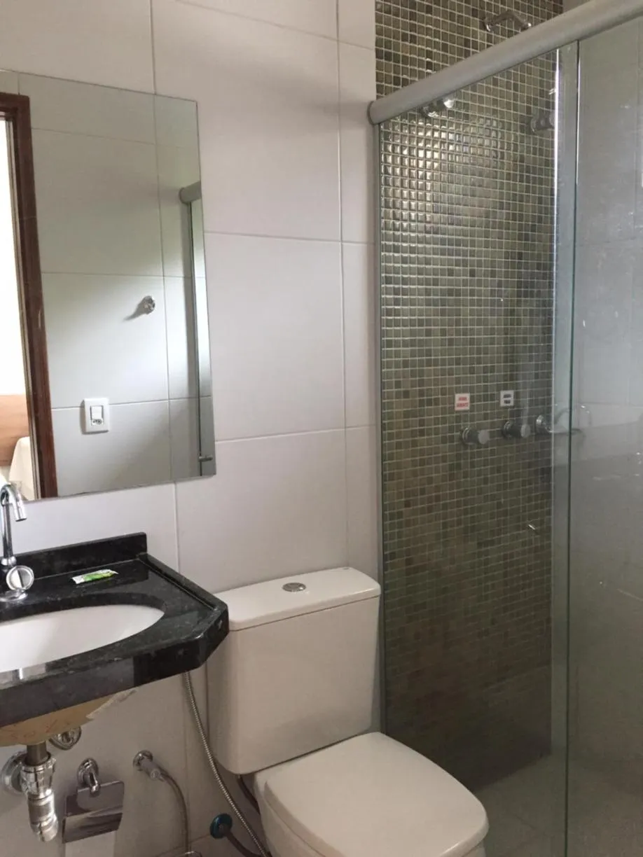 Bathroom in Pousada Lagoa Seca