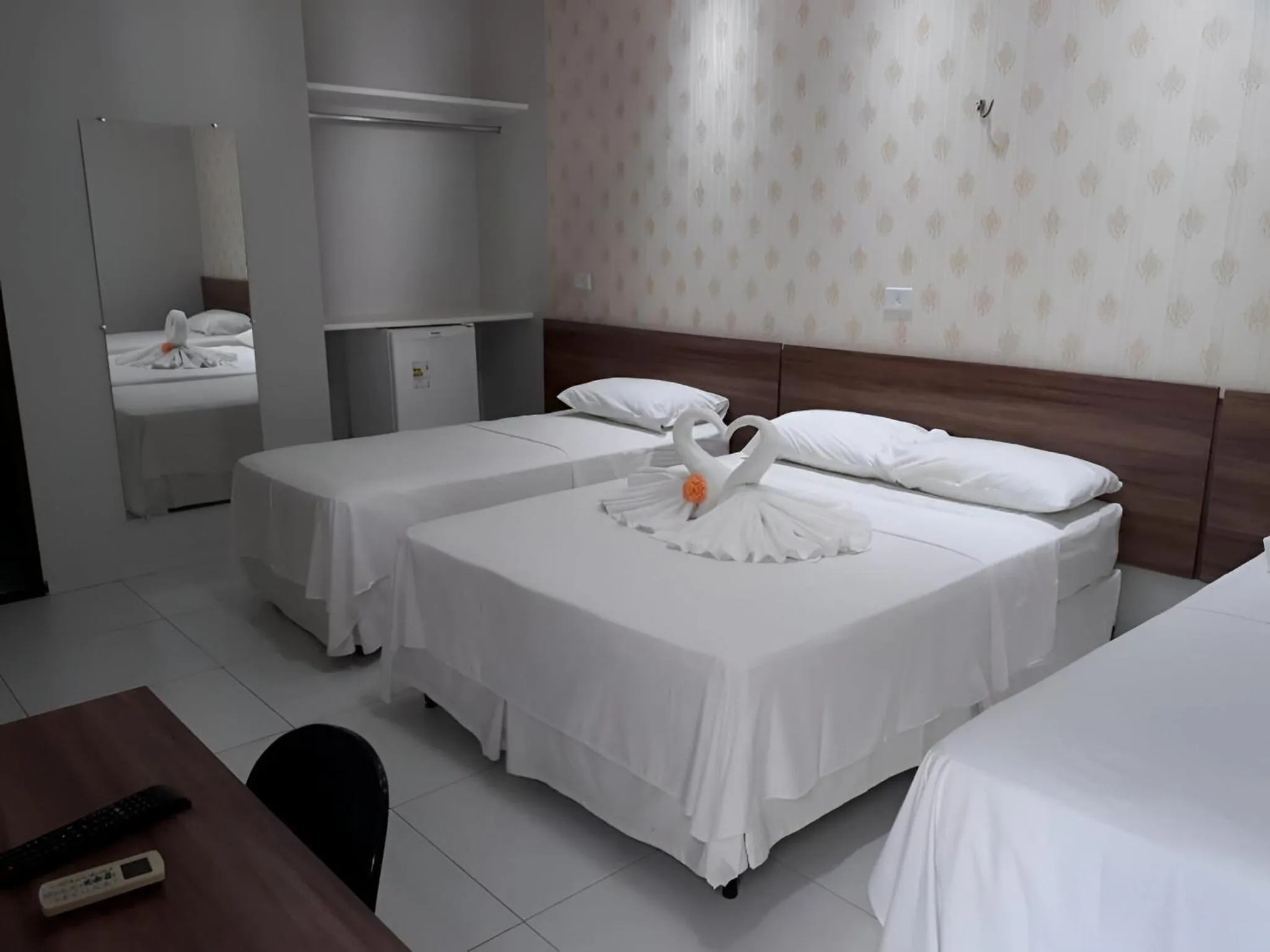 Bed in Pousada Lagoa Seca