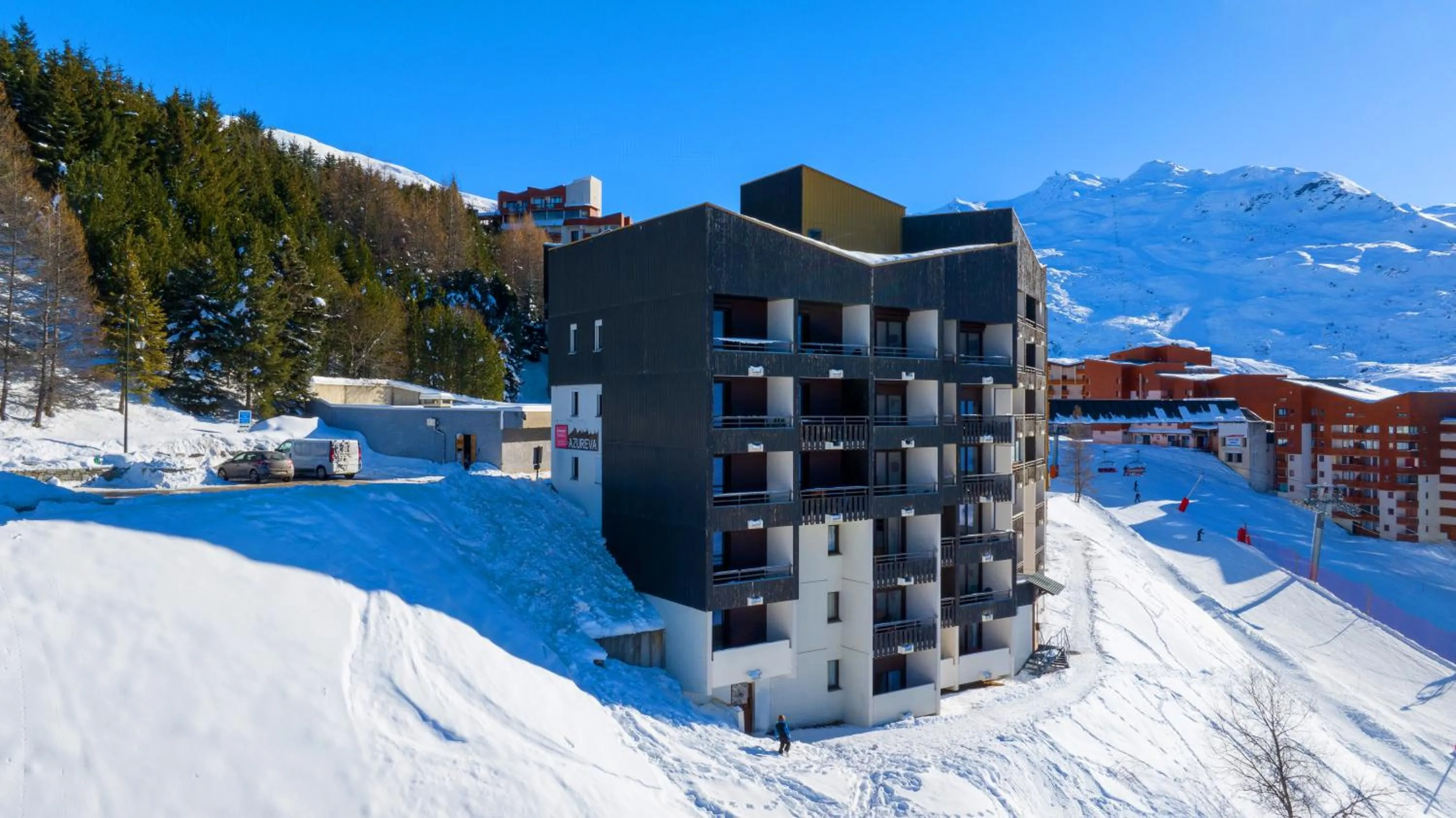 Property building in Résidence Azureva Les Menuires