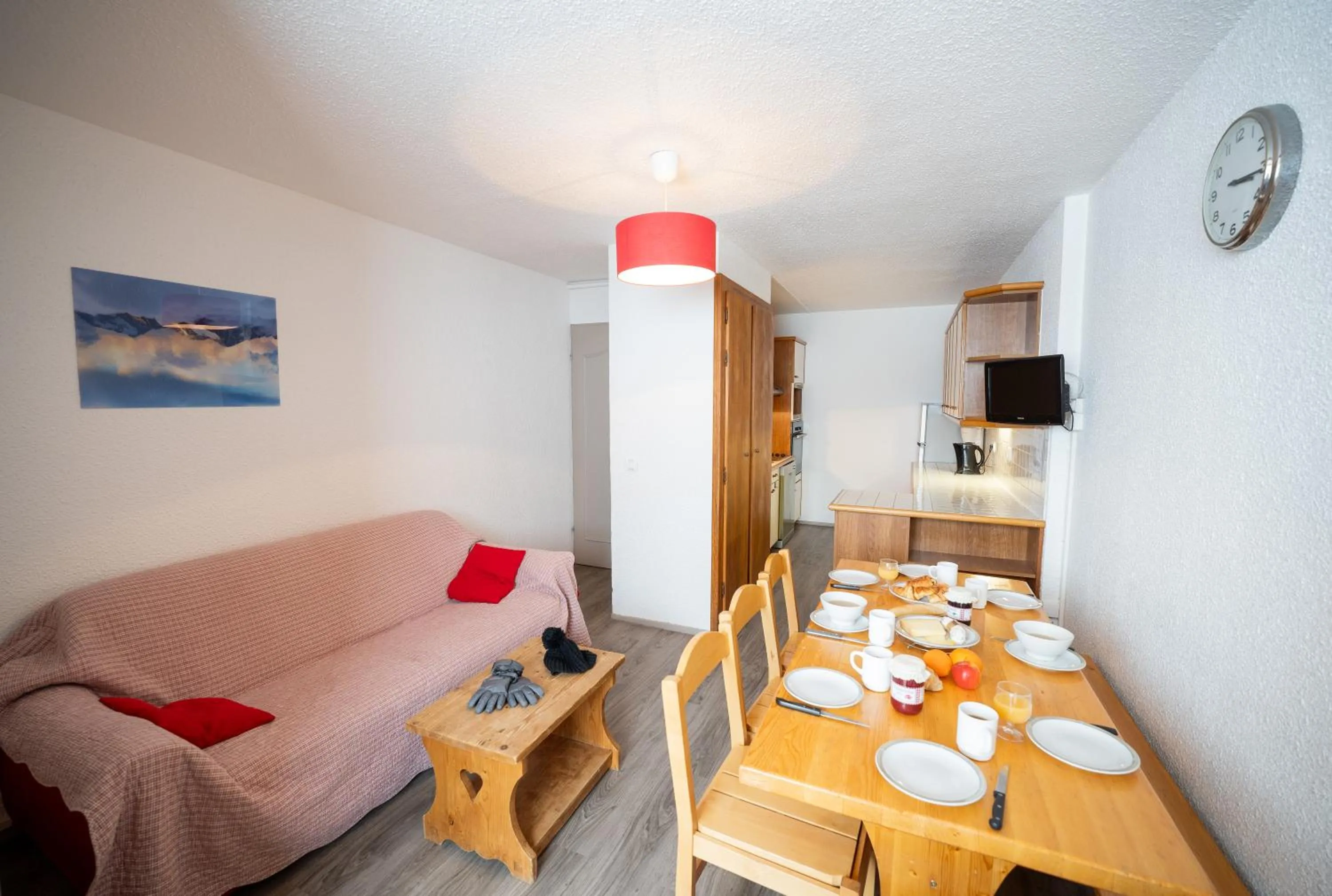 Dining area in Résidence Azureva Les Menuires