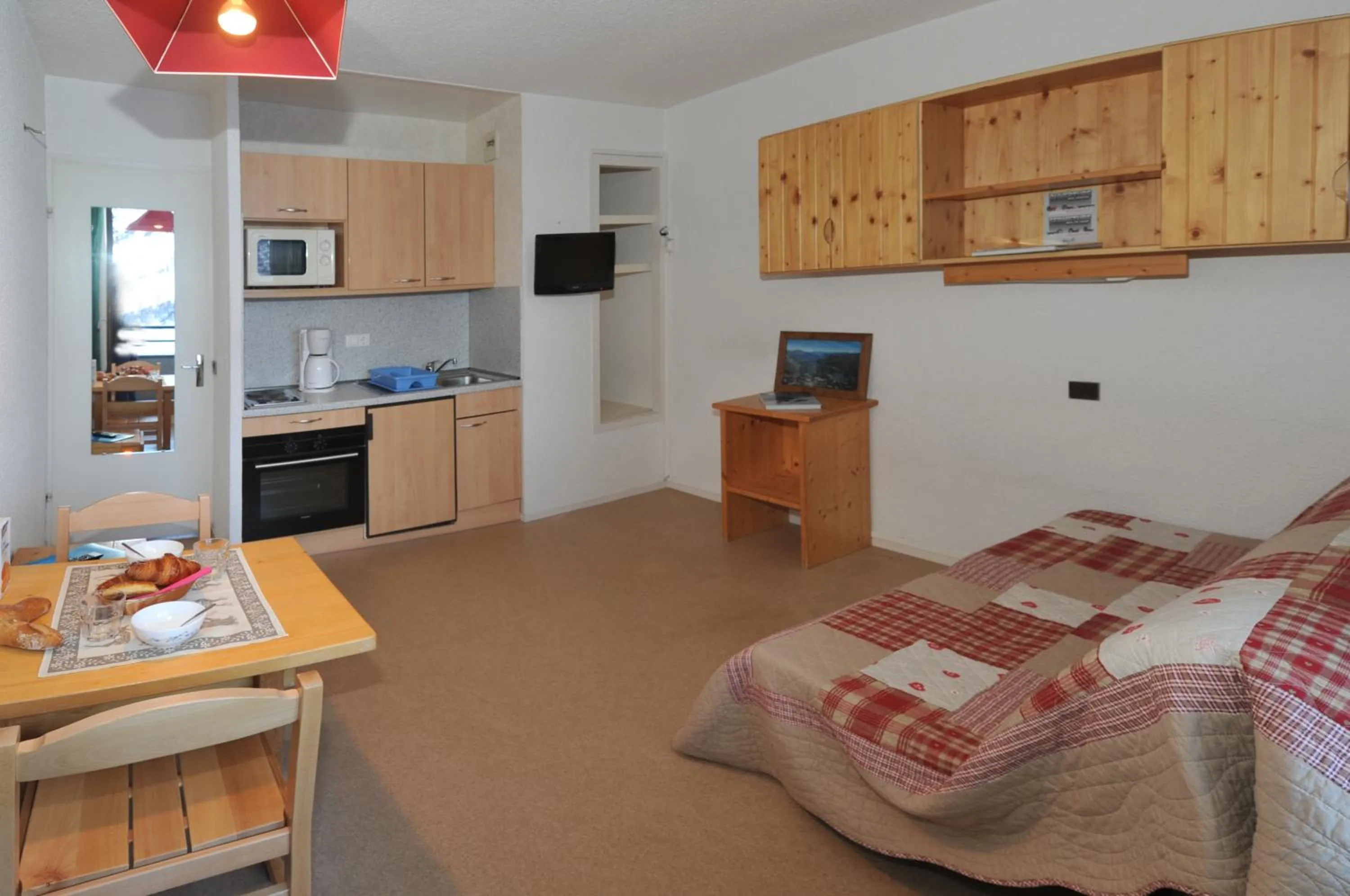 Living room in Résidence Azureva Les Menuires