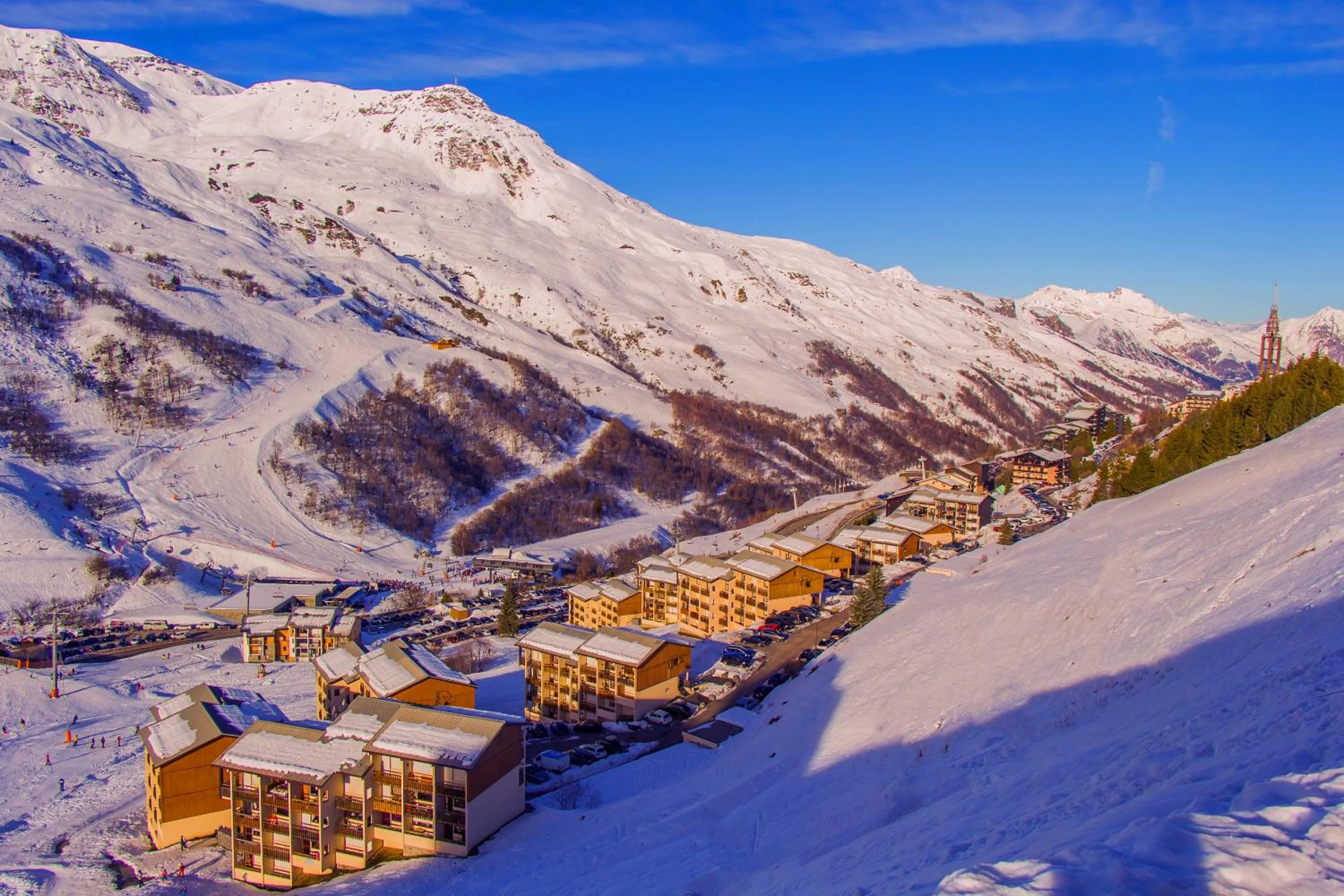 Bird's eye view in Résidence Azureva Les Menuires