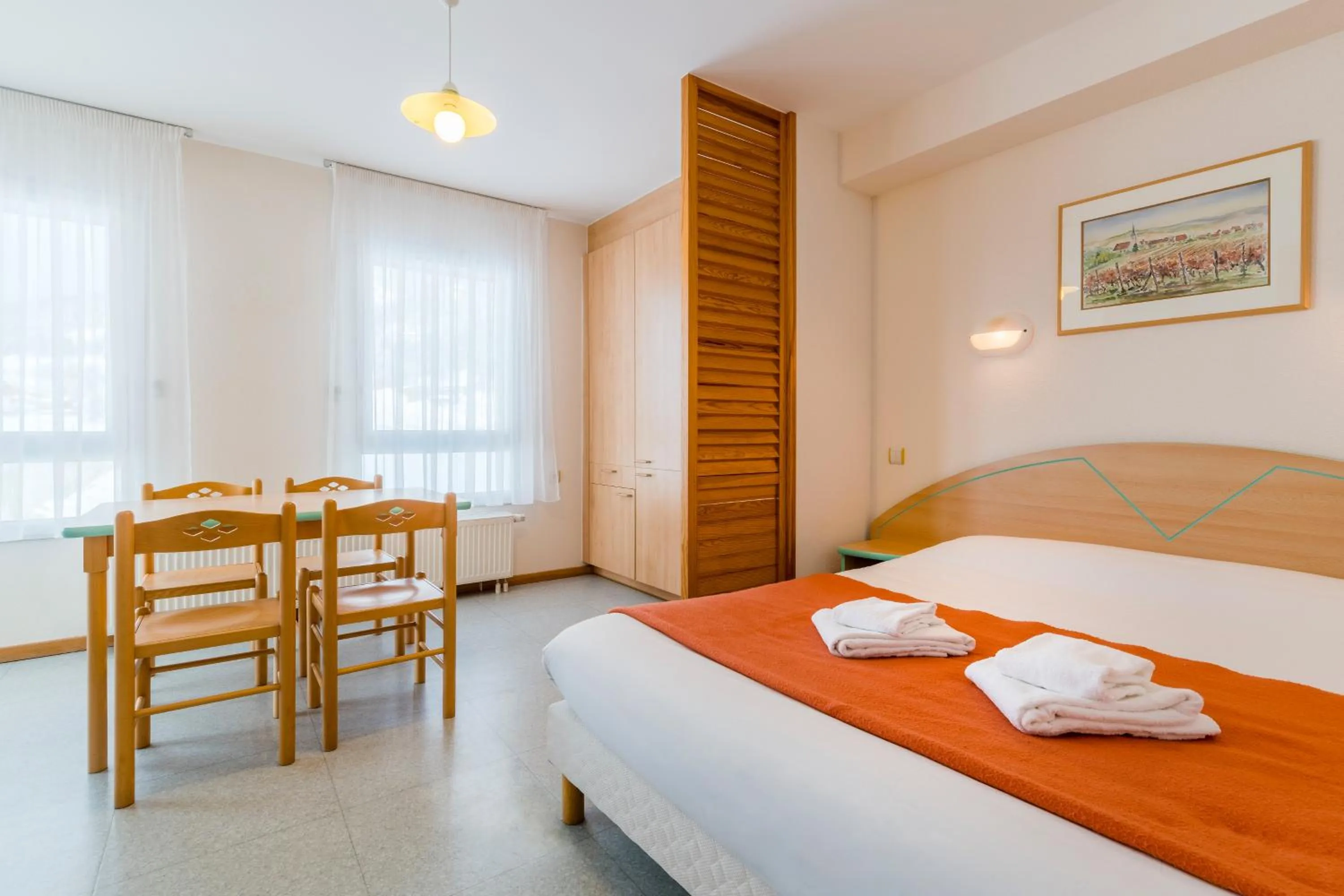 Bedroom, Bed in Azureva Bussang