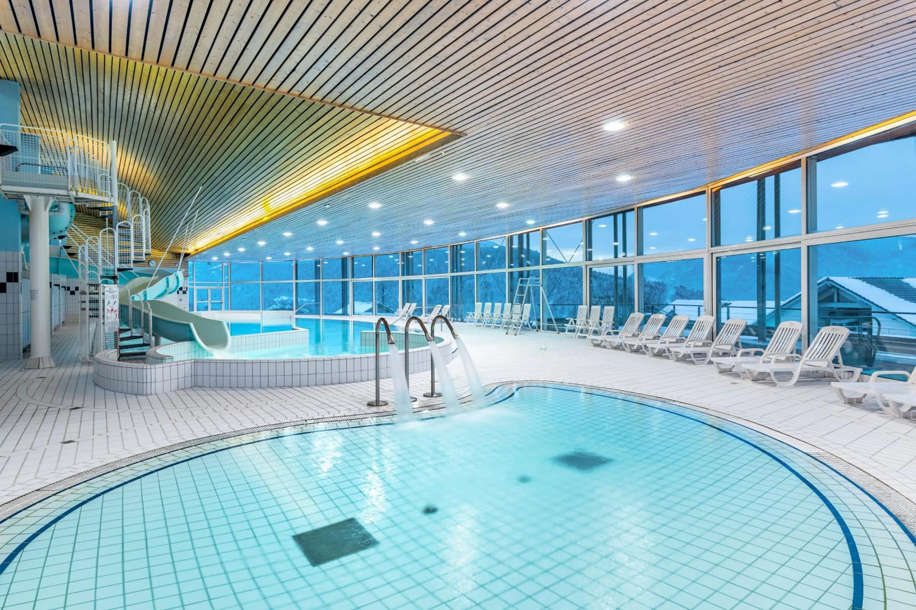 Swimming pool in Azureva Bussang