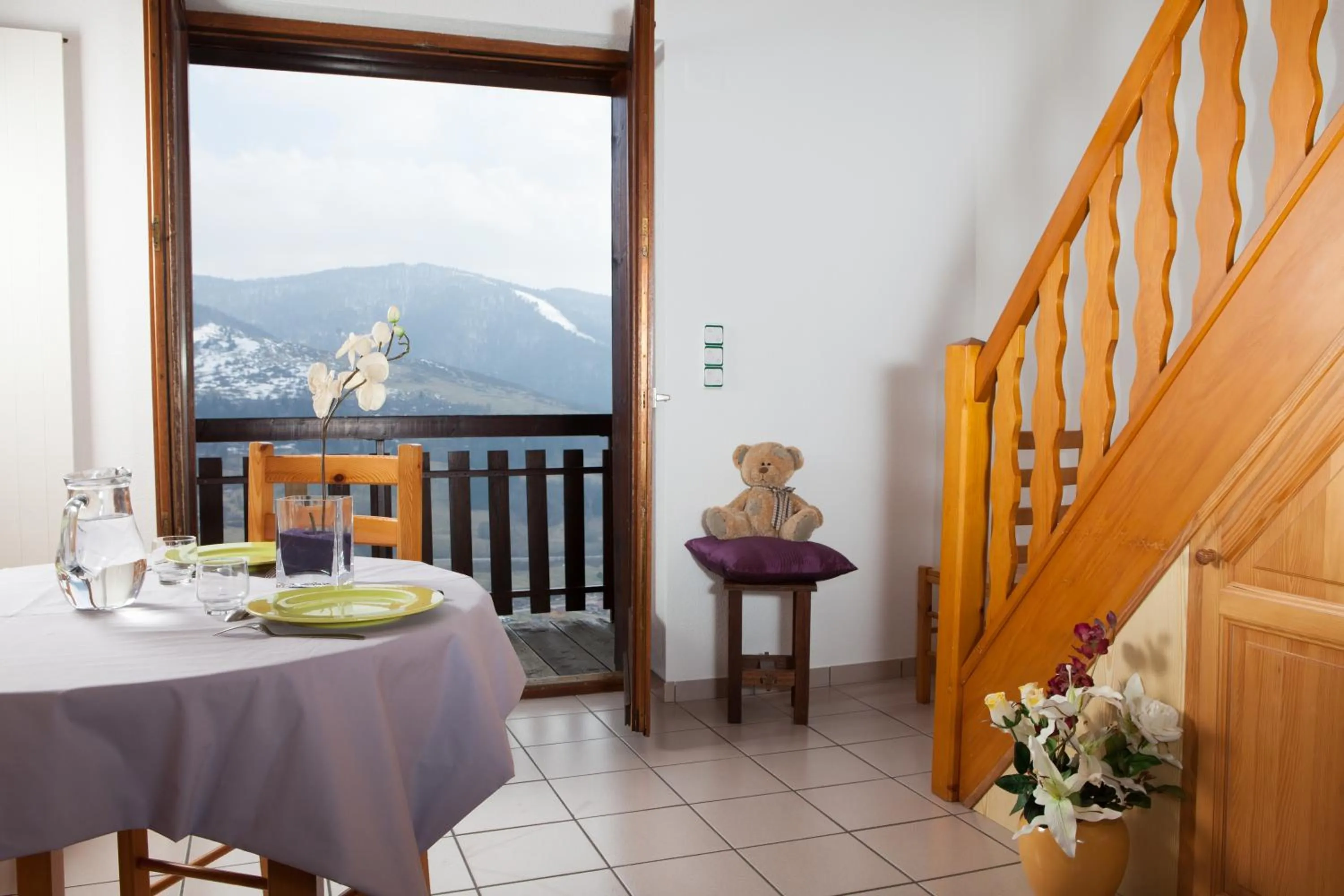 Balcony/Terrace in Azureva Bussang
