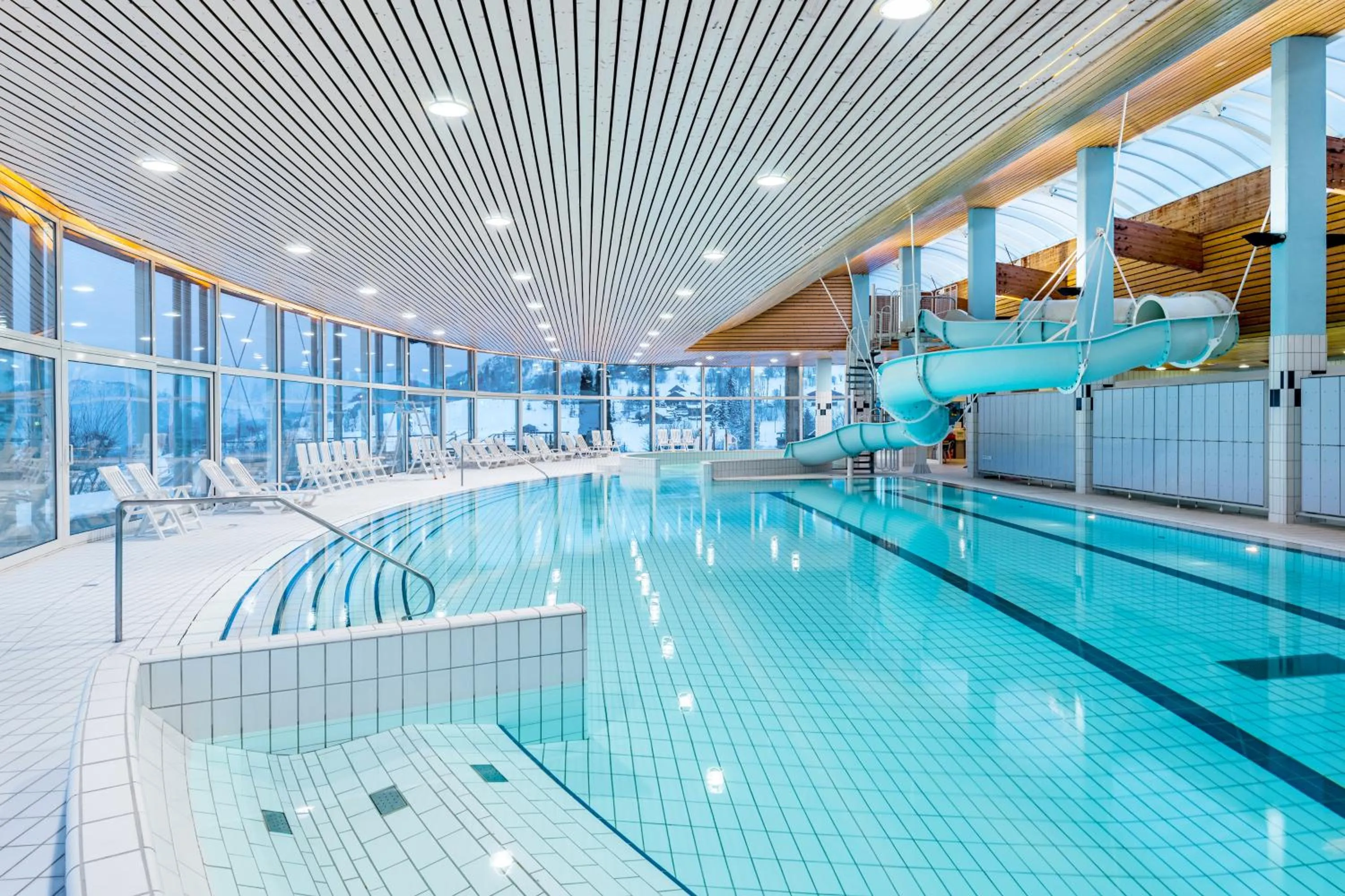 Swimming pool in Azureva Bussang