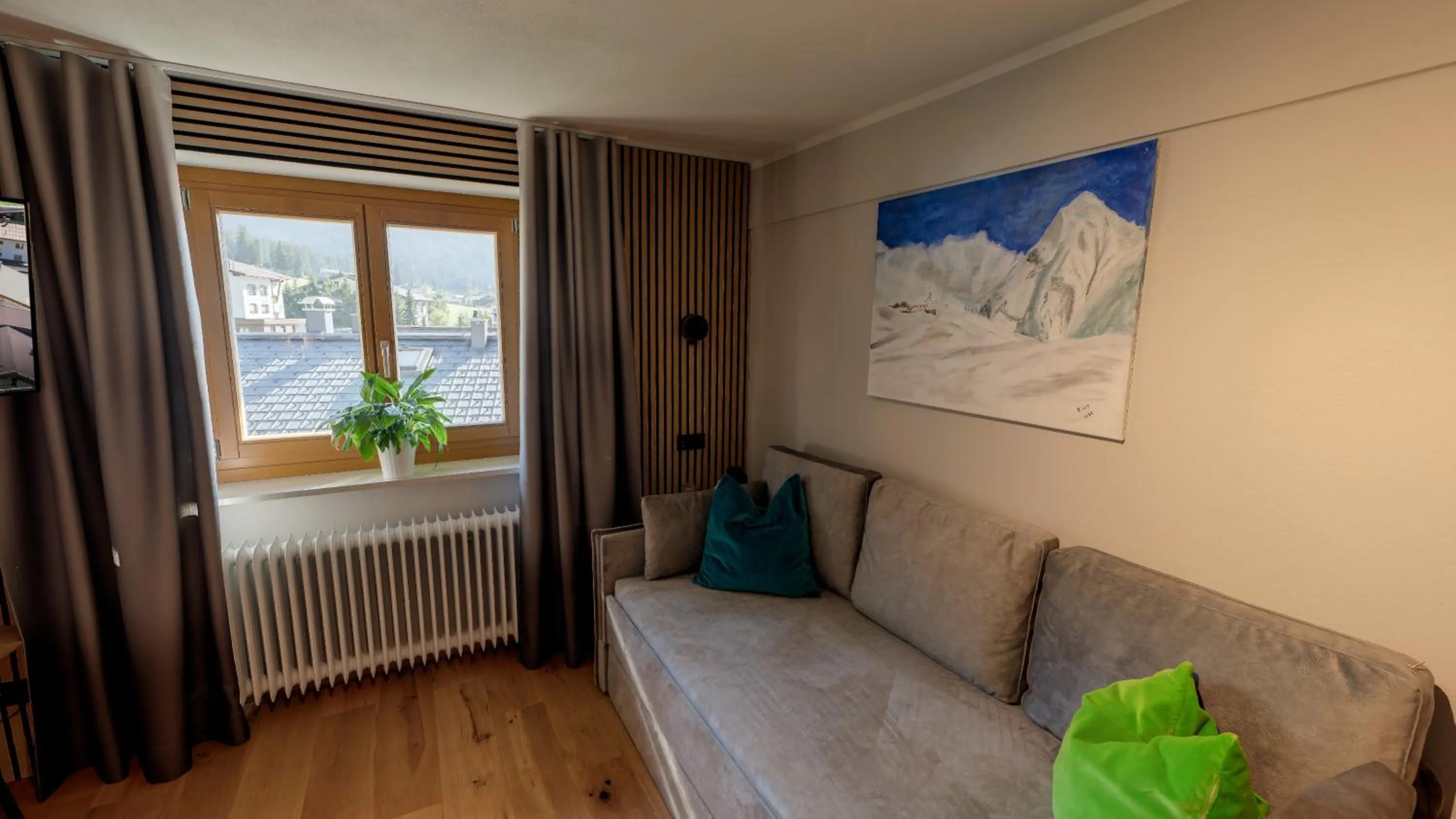 Seating area in Haus Schrofenstein