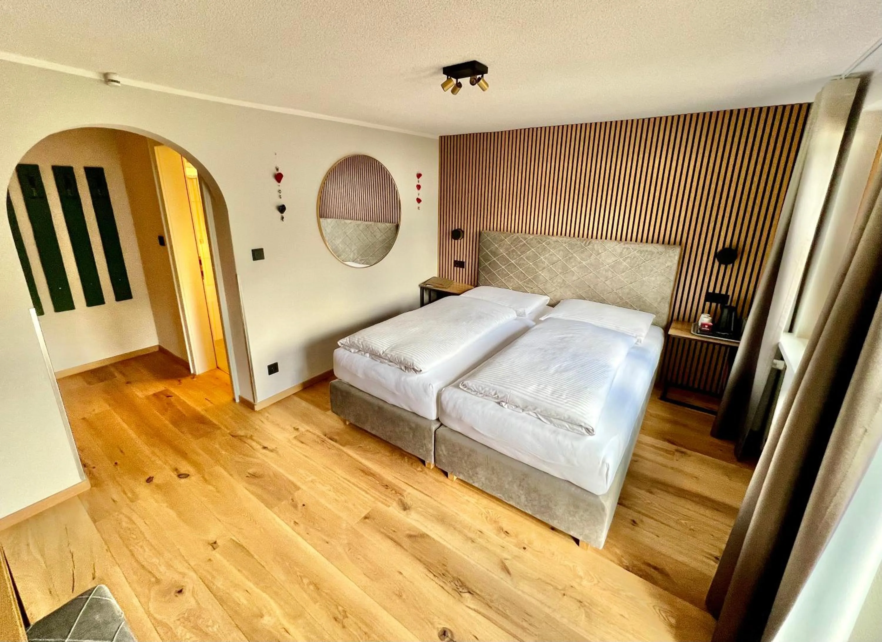 Photo of the whole room, Bed in Haus Schrofenstein