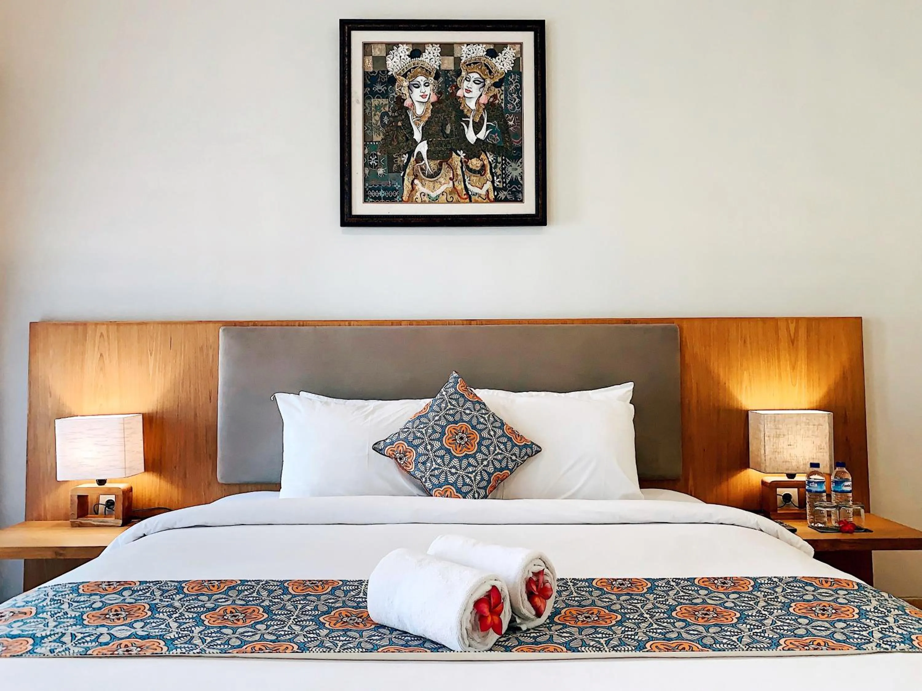 Bed in Perissos Echo Beach