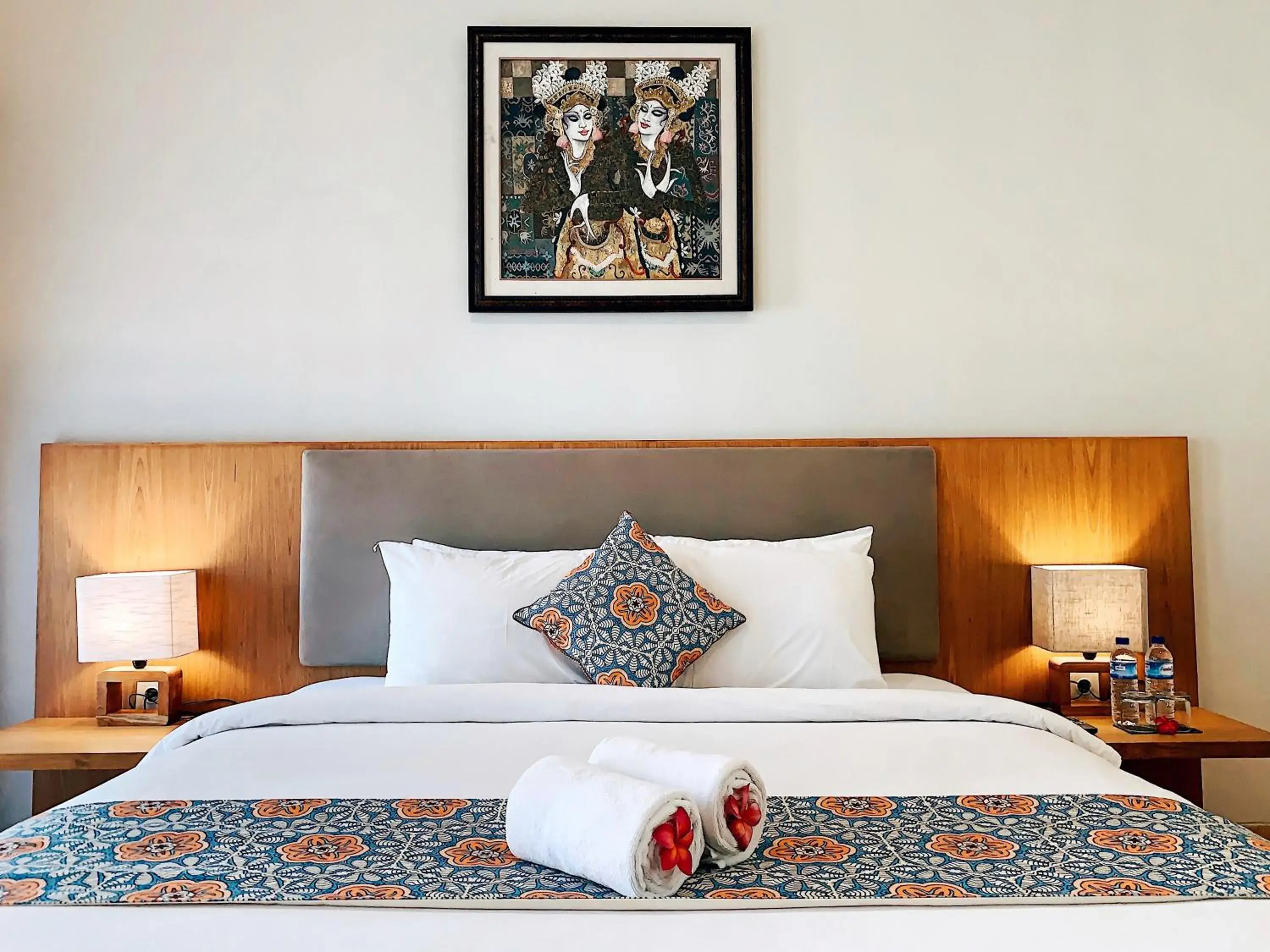 Bed in Perissos Echo Beach Bed in Perissos Echo Beach