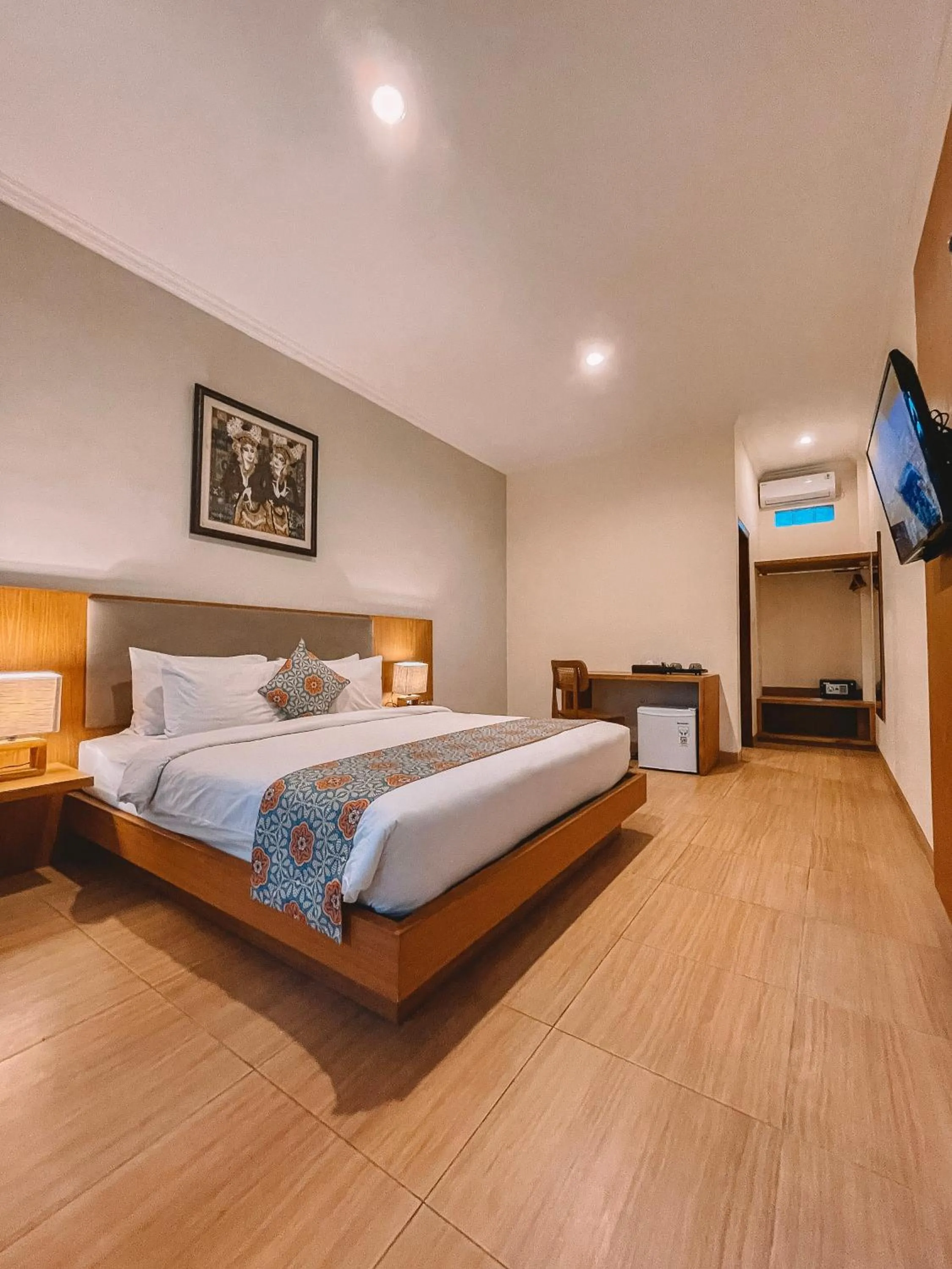 Bed in Perissos Echo Beach