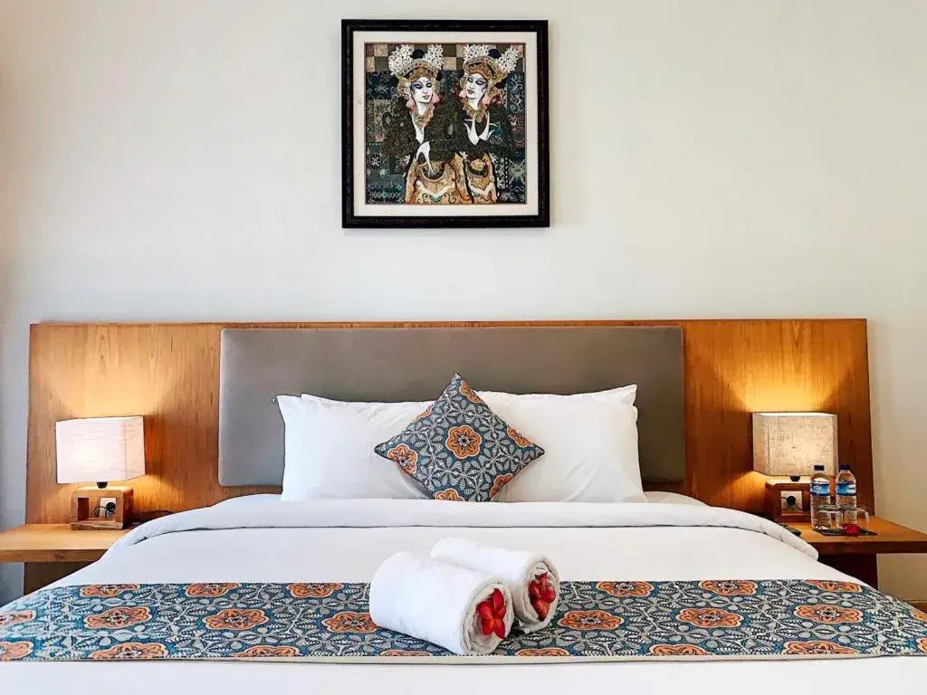 Bed in Perissos Echo Beach Bed in Perissos Echo Beach