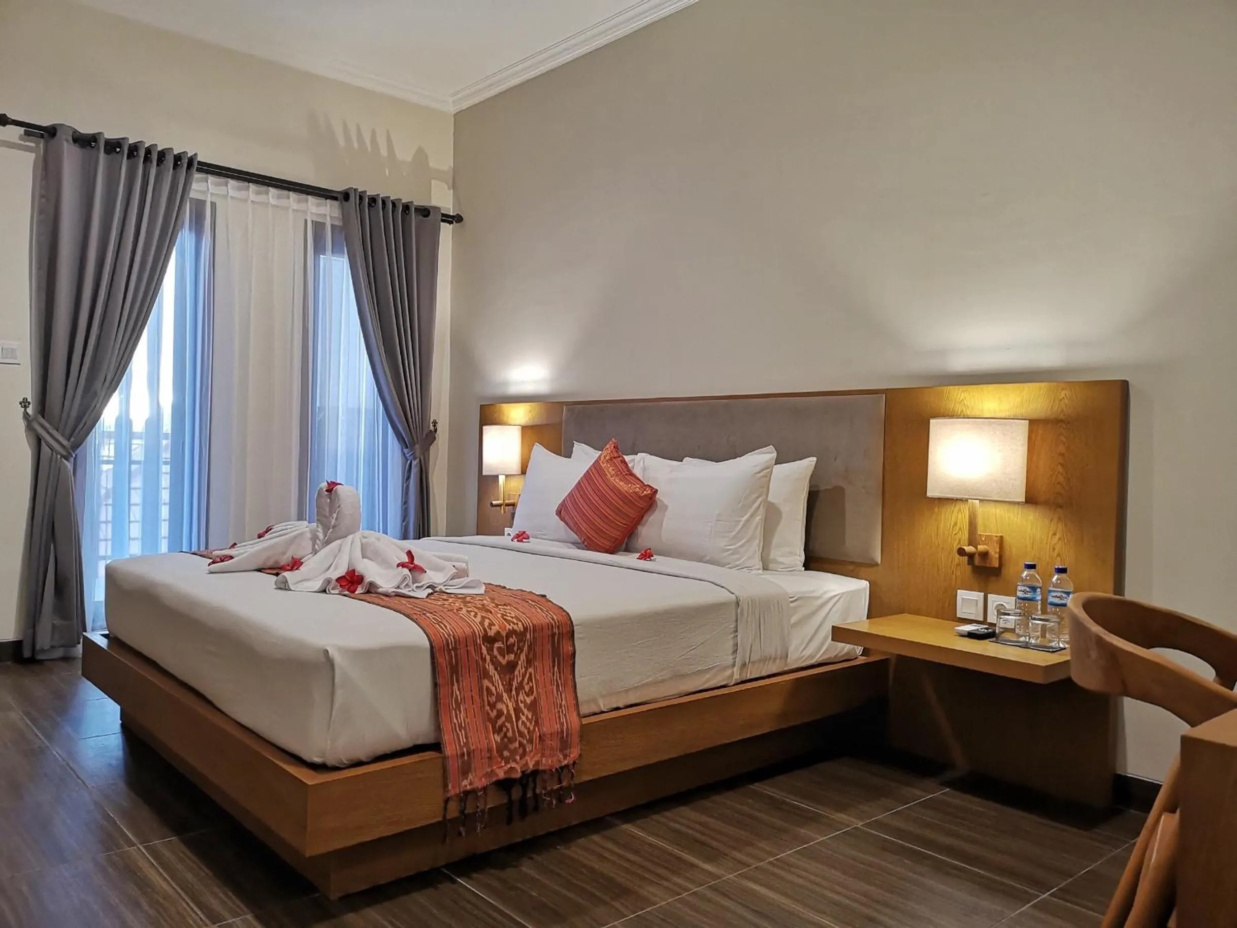 Bed in Perissos Echo Beach