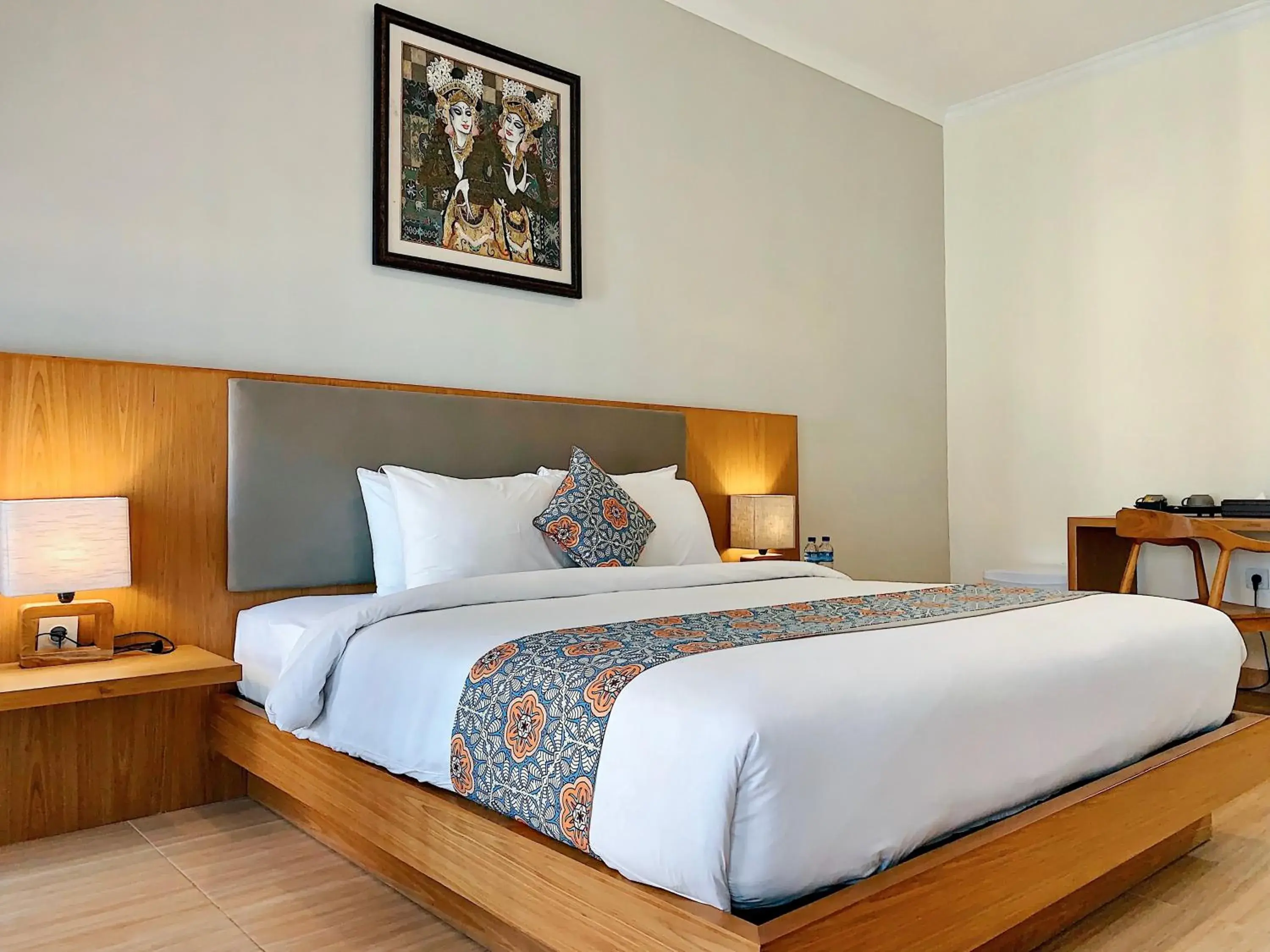 Bed in Perissos Echo Beach Bed in Perissos Echo Beach