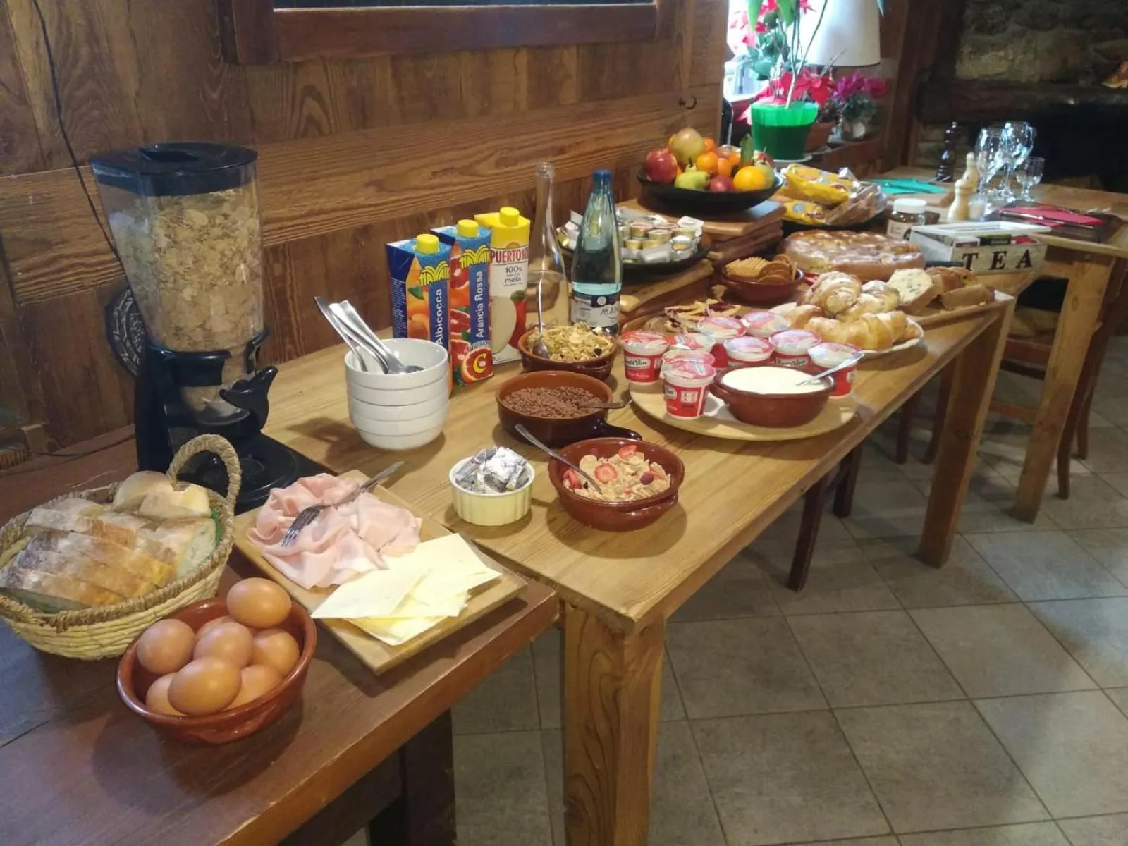 Breakfast in Baita Layet