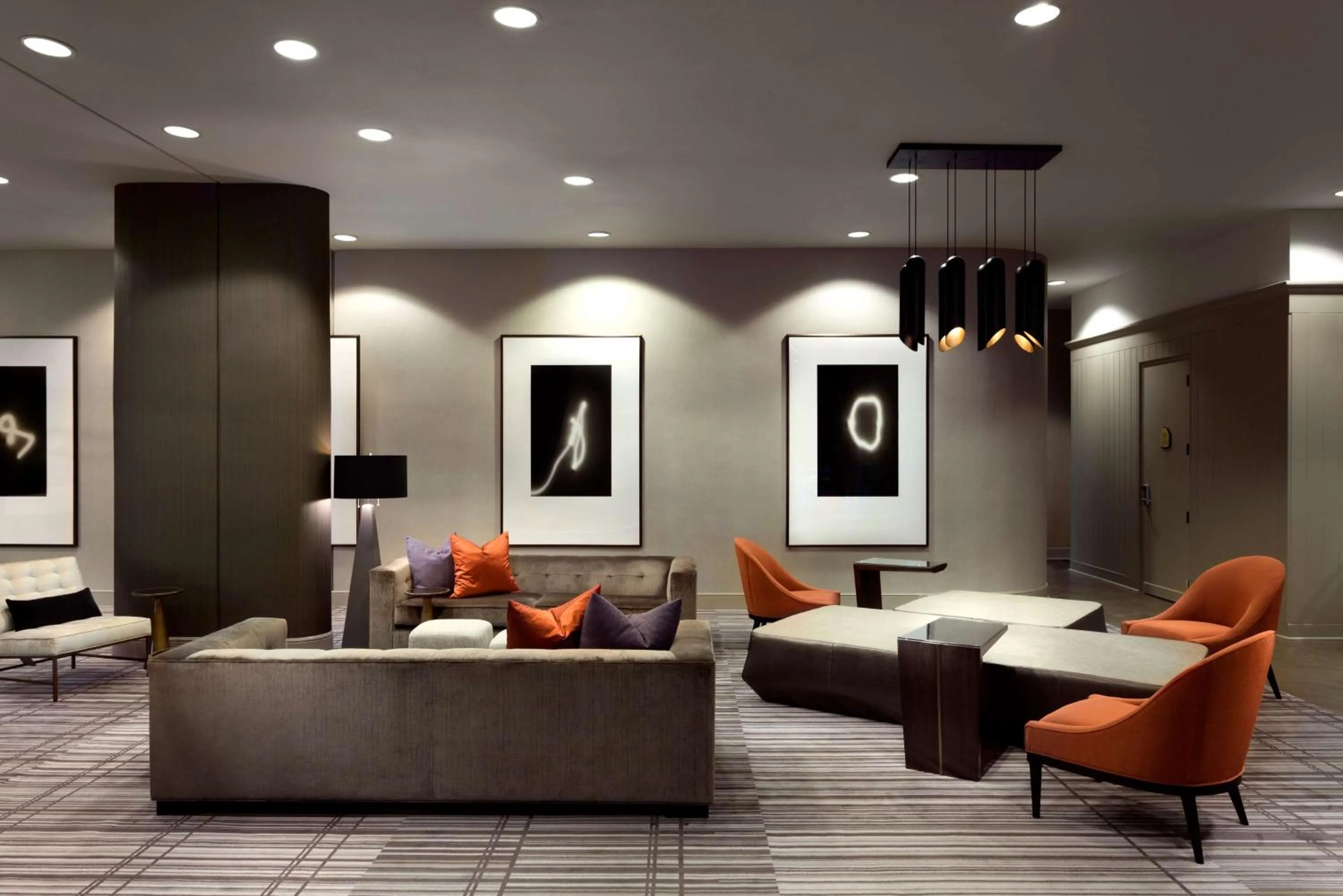 Lobby or reception in DoubleTree by Hilton Hotel Dallas Campbell Centre