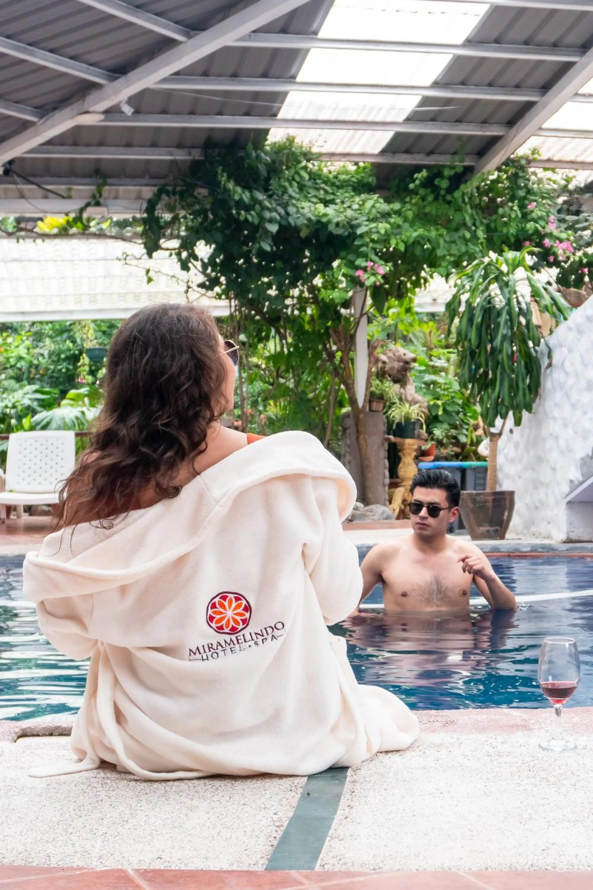 Garden in Spa Hosteria Miramelindo