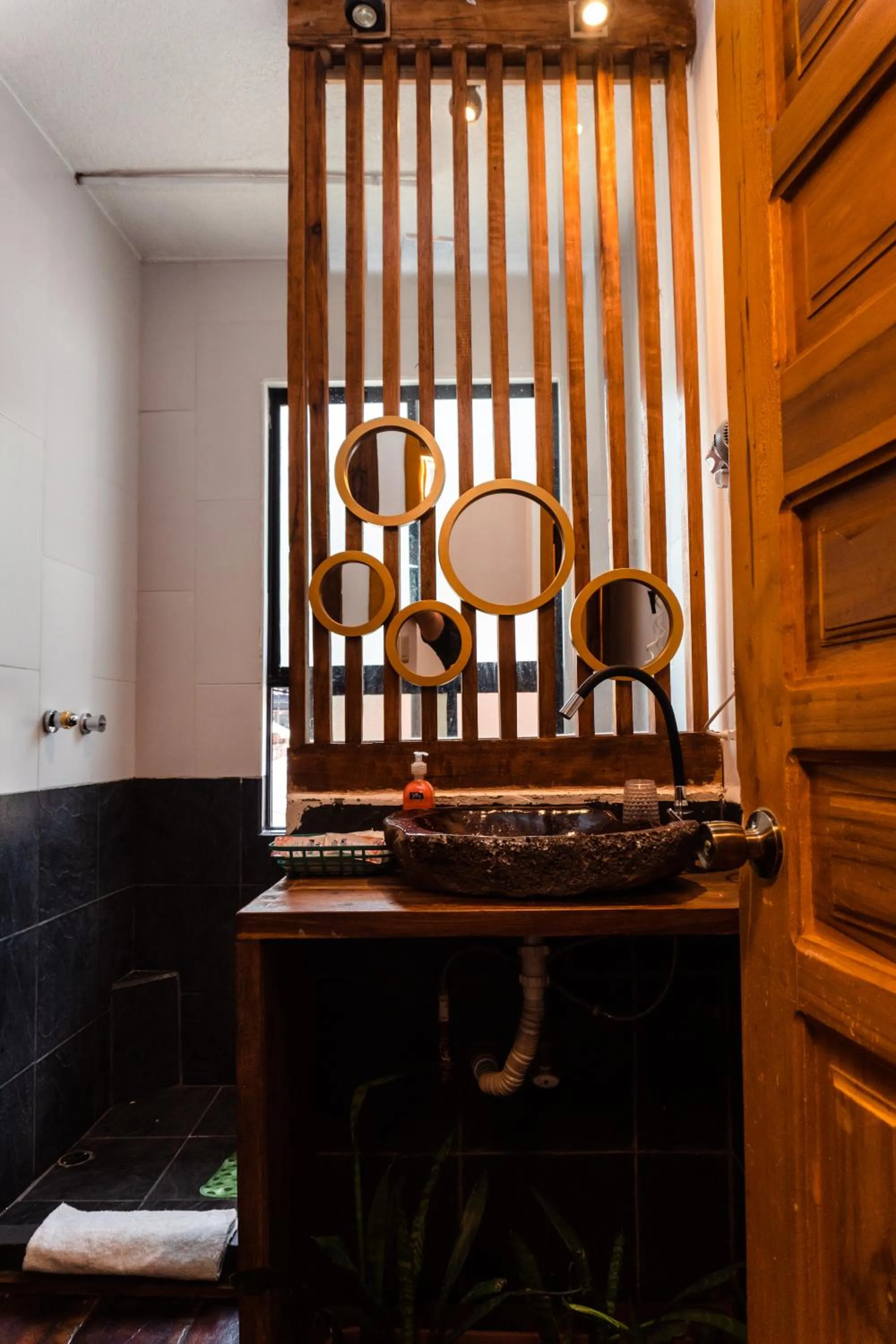 Shower in Spa Hosteria Miramelindo