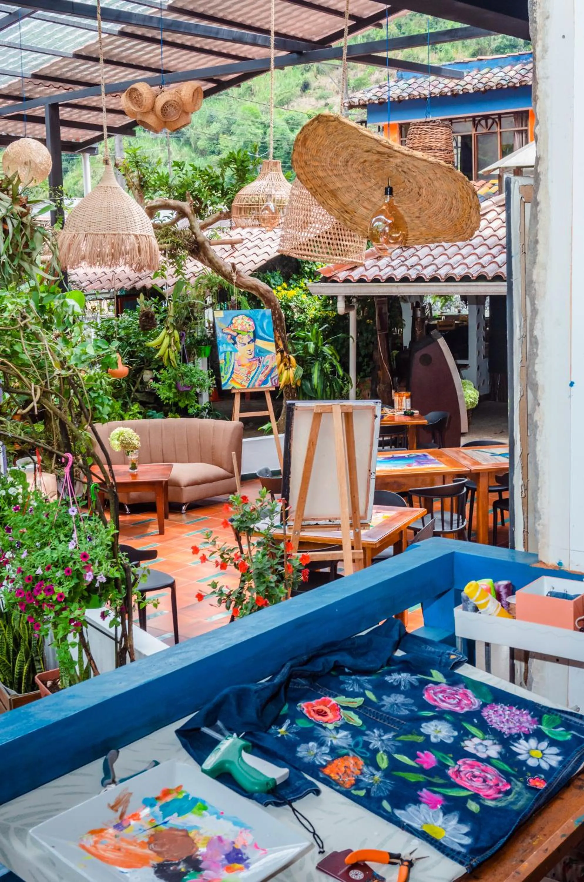 Patio in Spa Hosteria Miramelindo