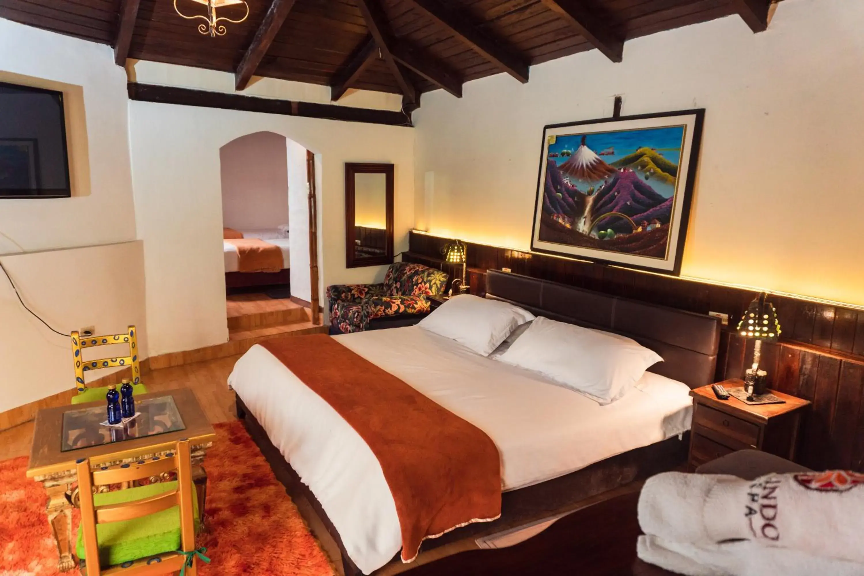 Duplex Quadruple Room in Spa Hosteria Miramelindo Duplex Quadruple Room in Spa Hosteria Miramelindo
