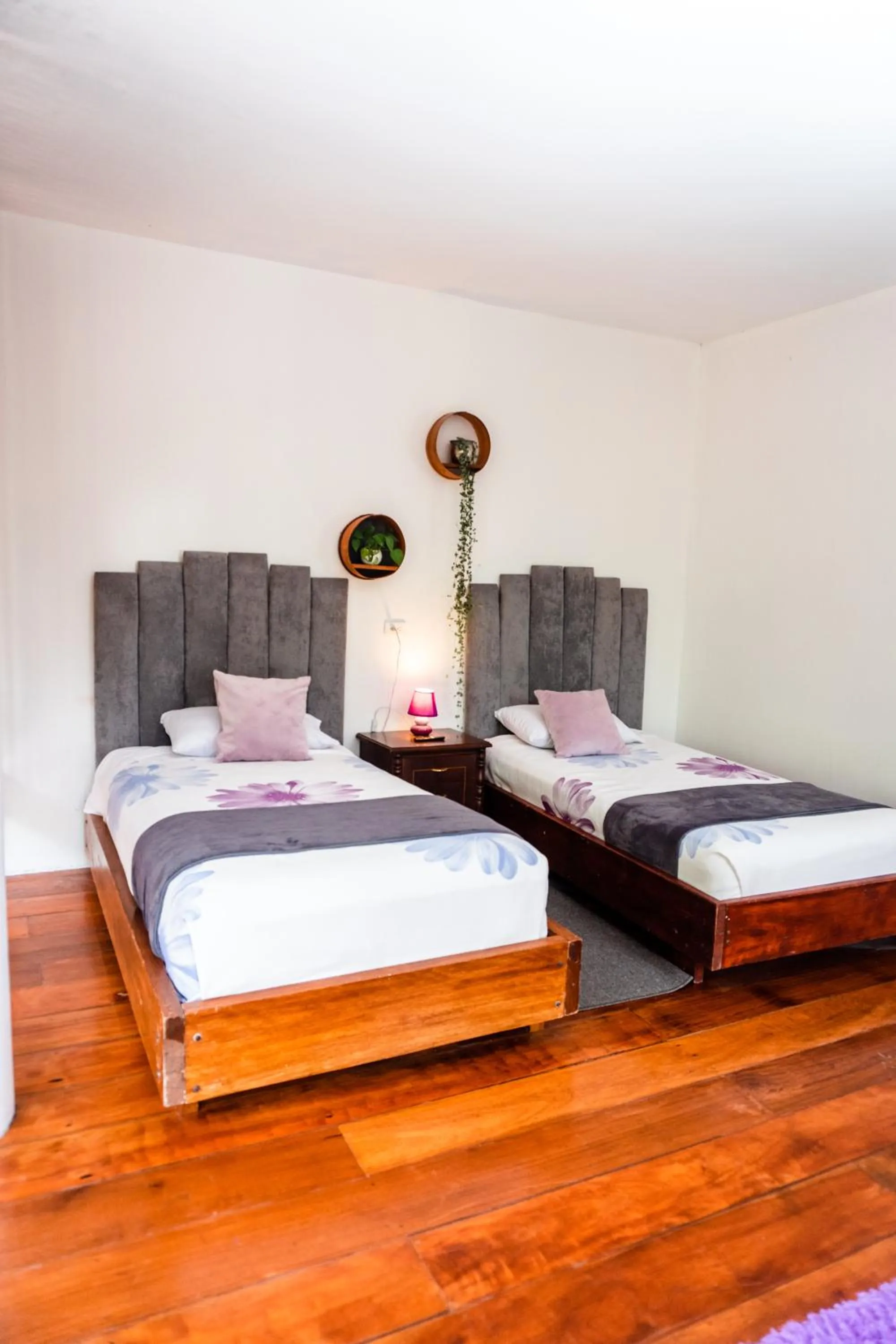 Bed in Spa Hosteria Miramelindo