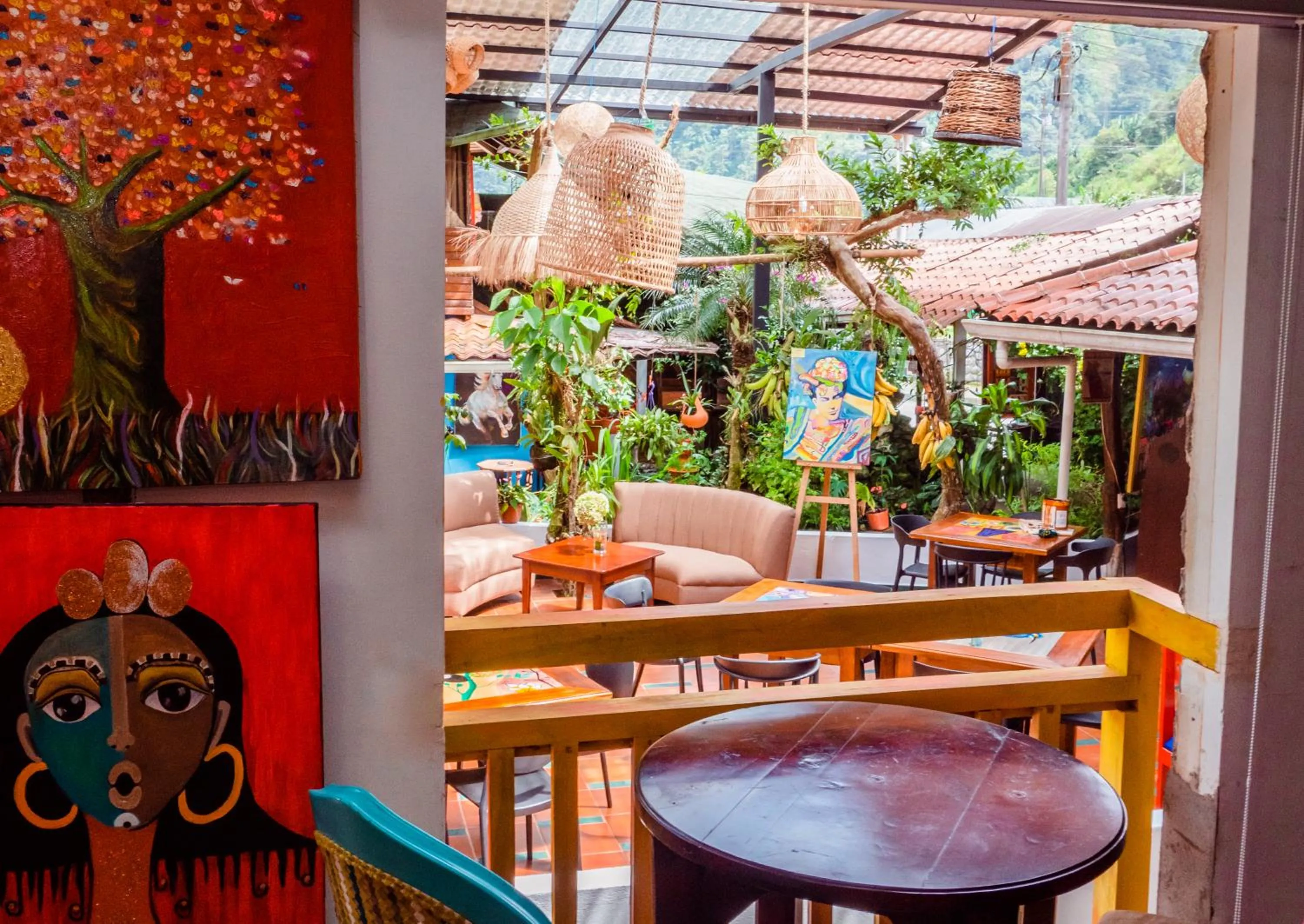 Patio in Spa Hosteria Miramelindo