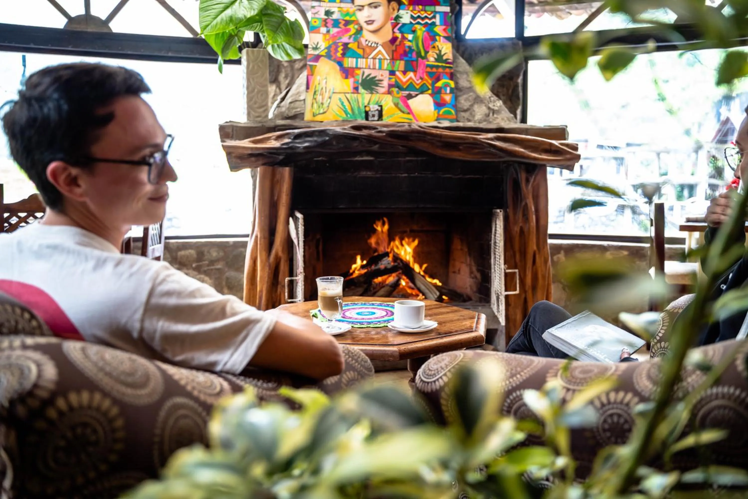 People in Spa Hosteria Miramelindo