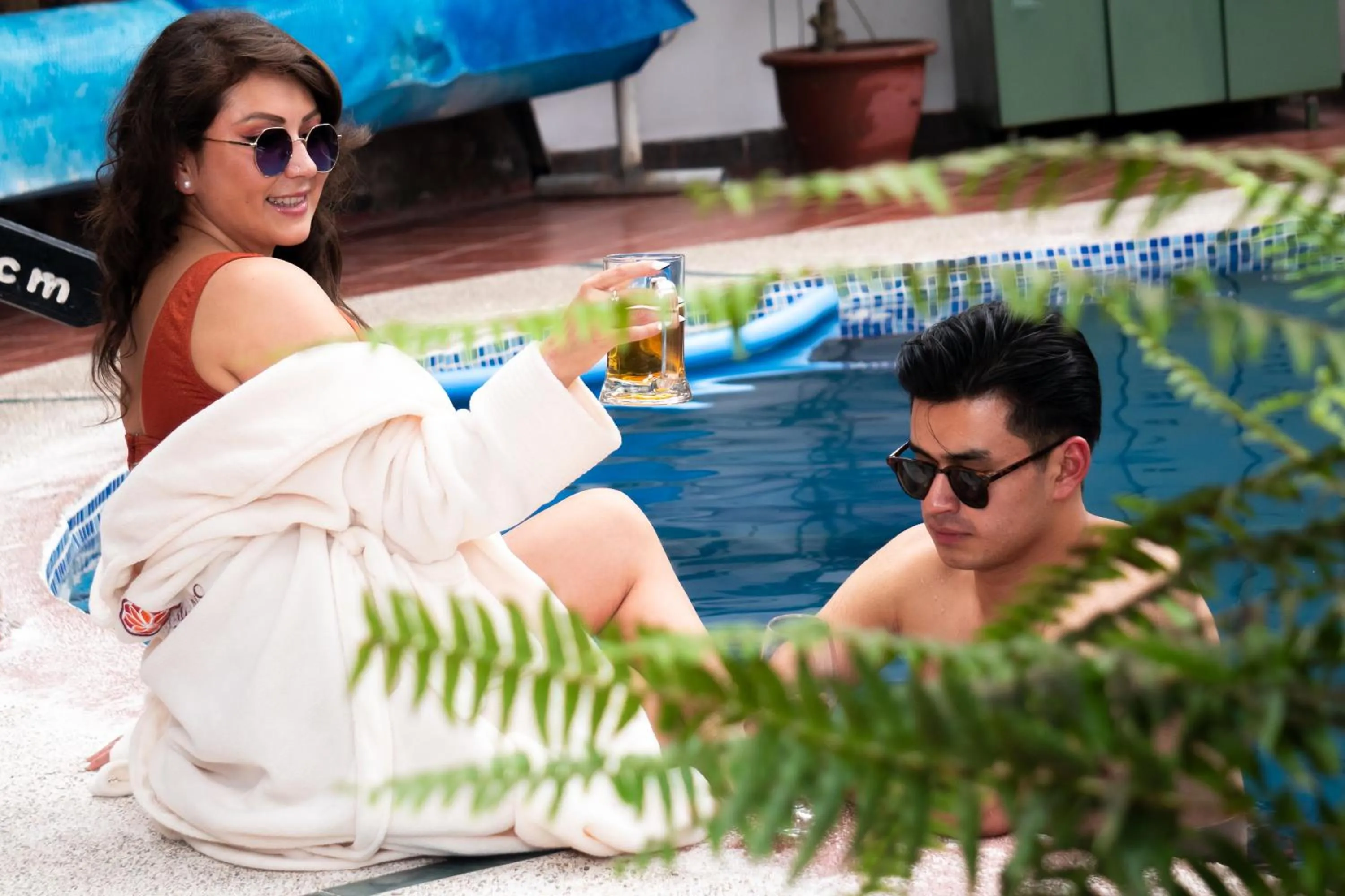 Swimming pool in Spa Hosteria Miramelindo