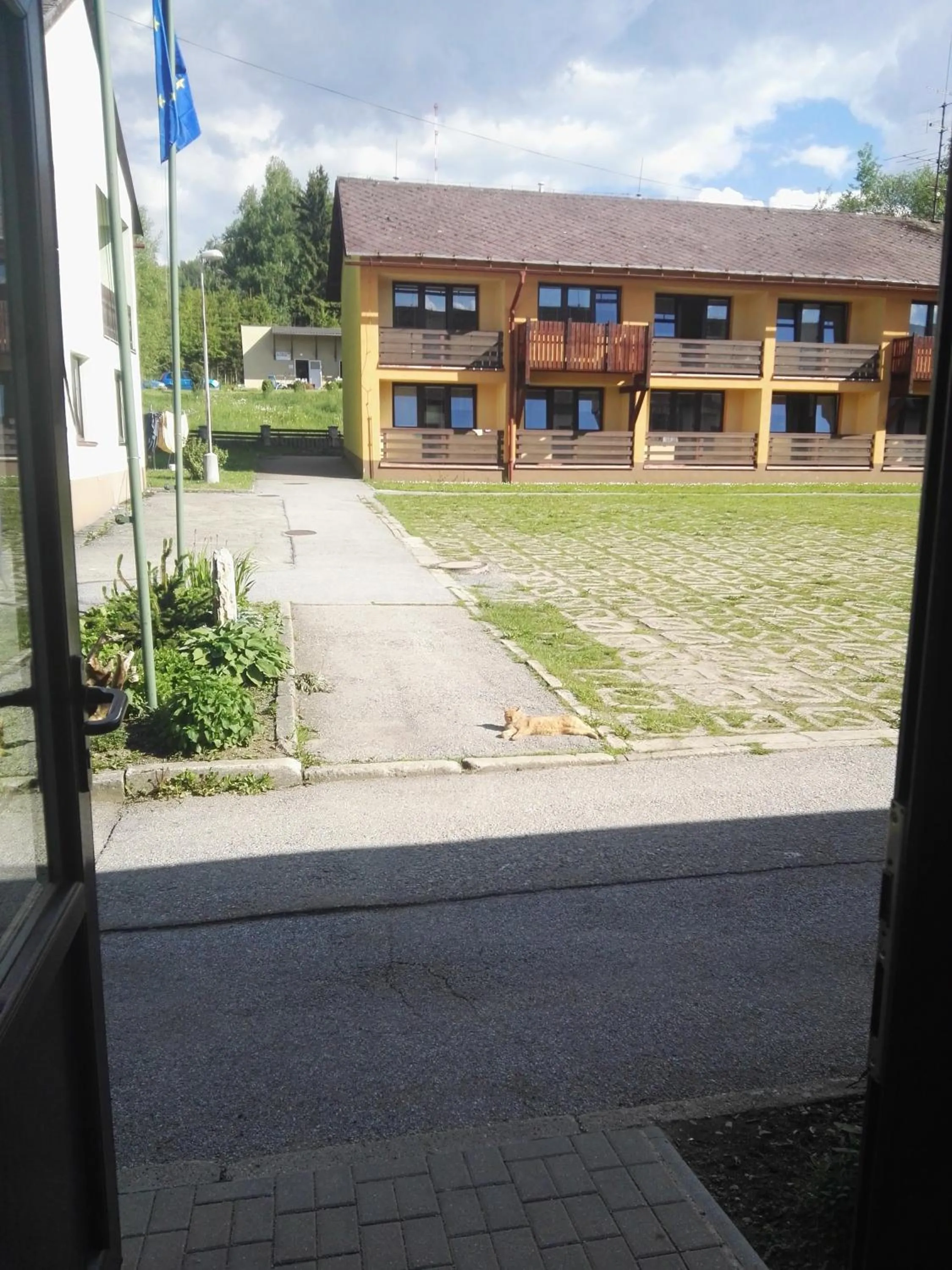 Property building in Hotel Jestřábí