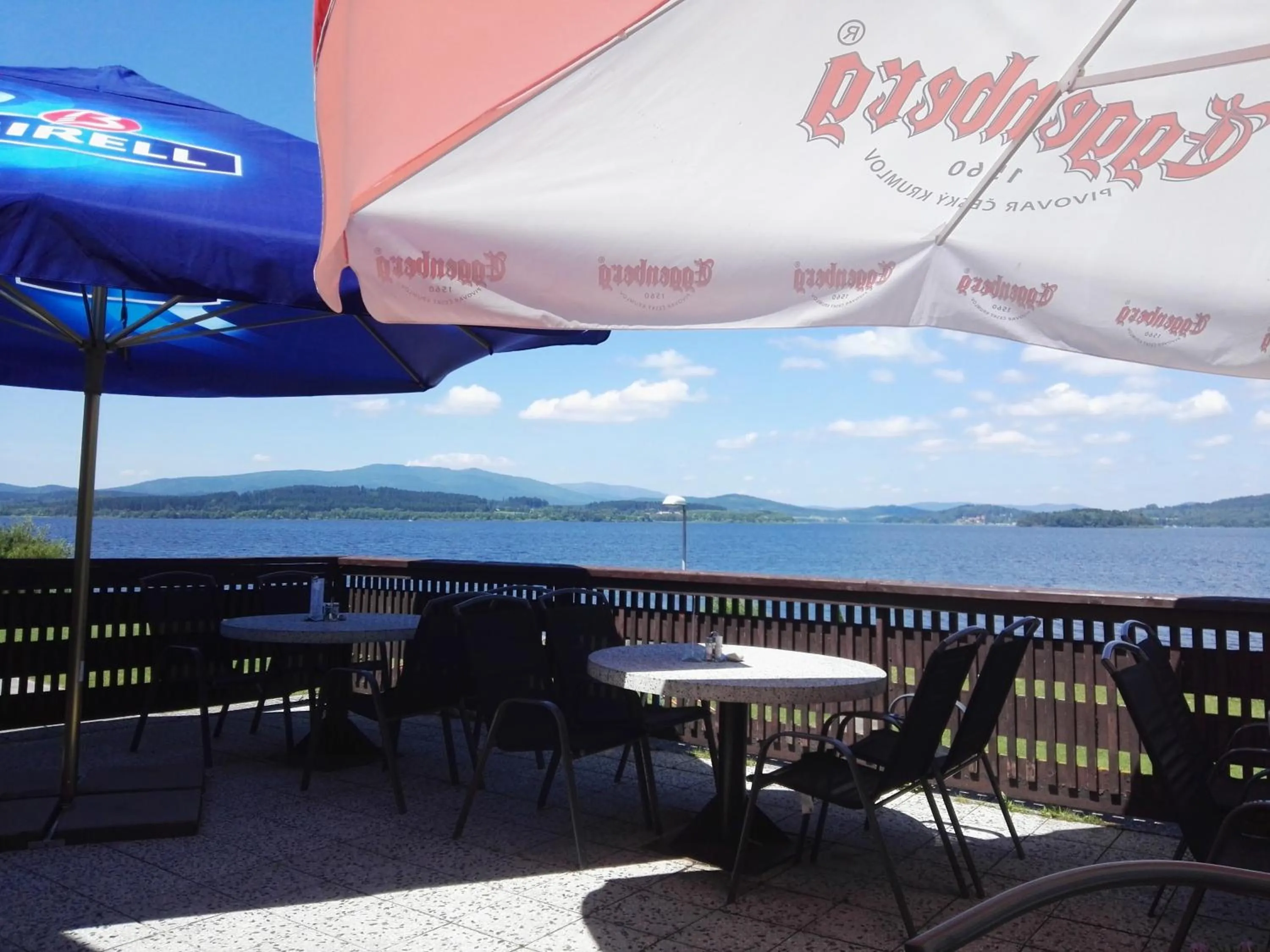 Balcony/Terrace in Hotel Jestřábí