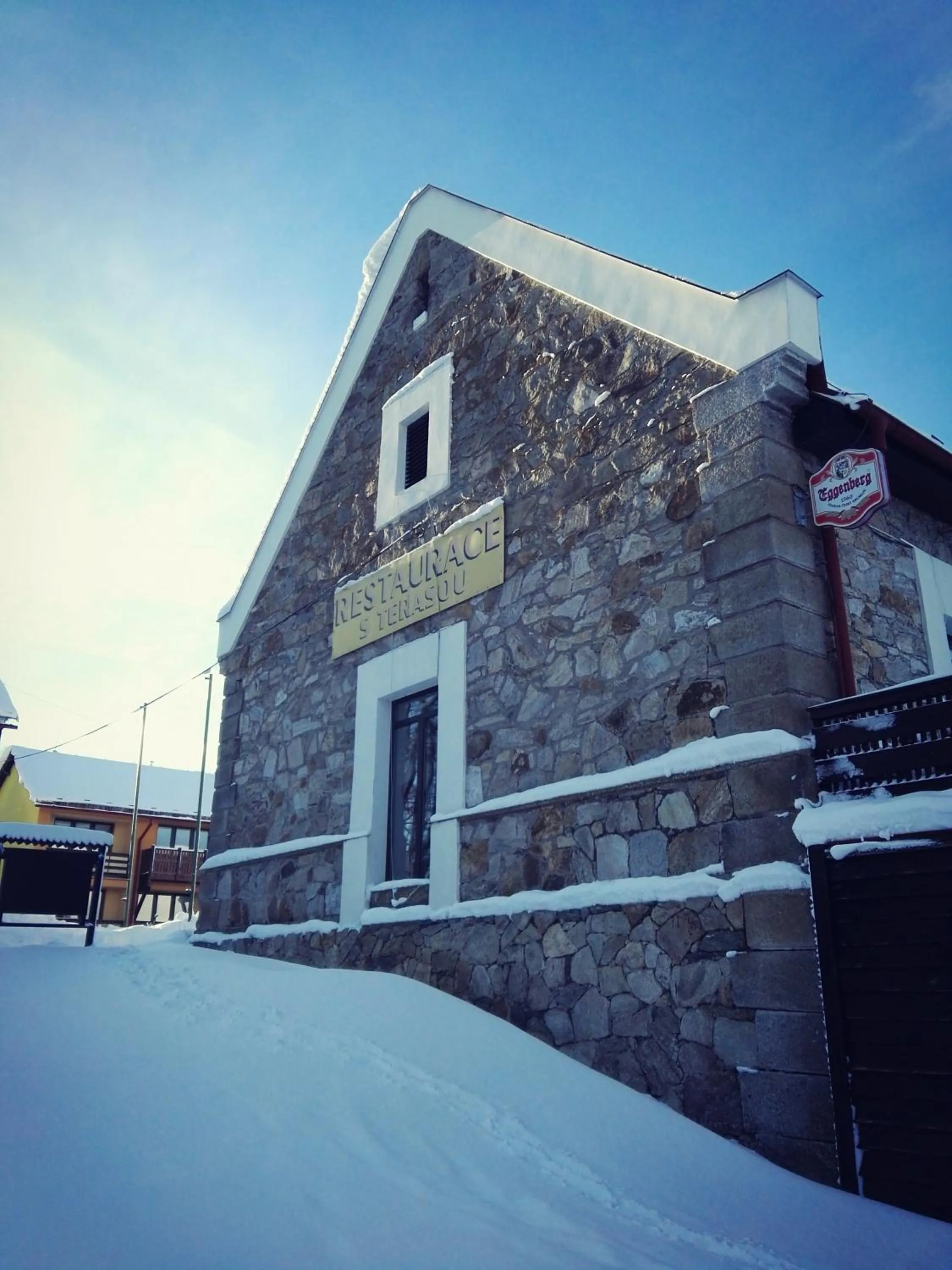 Property building in Hotel Jestřábí