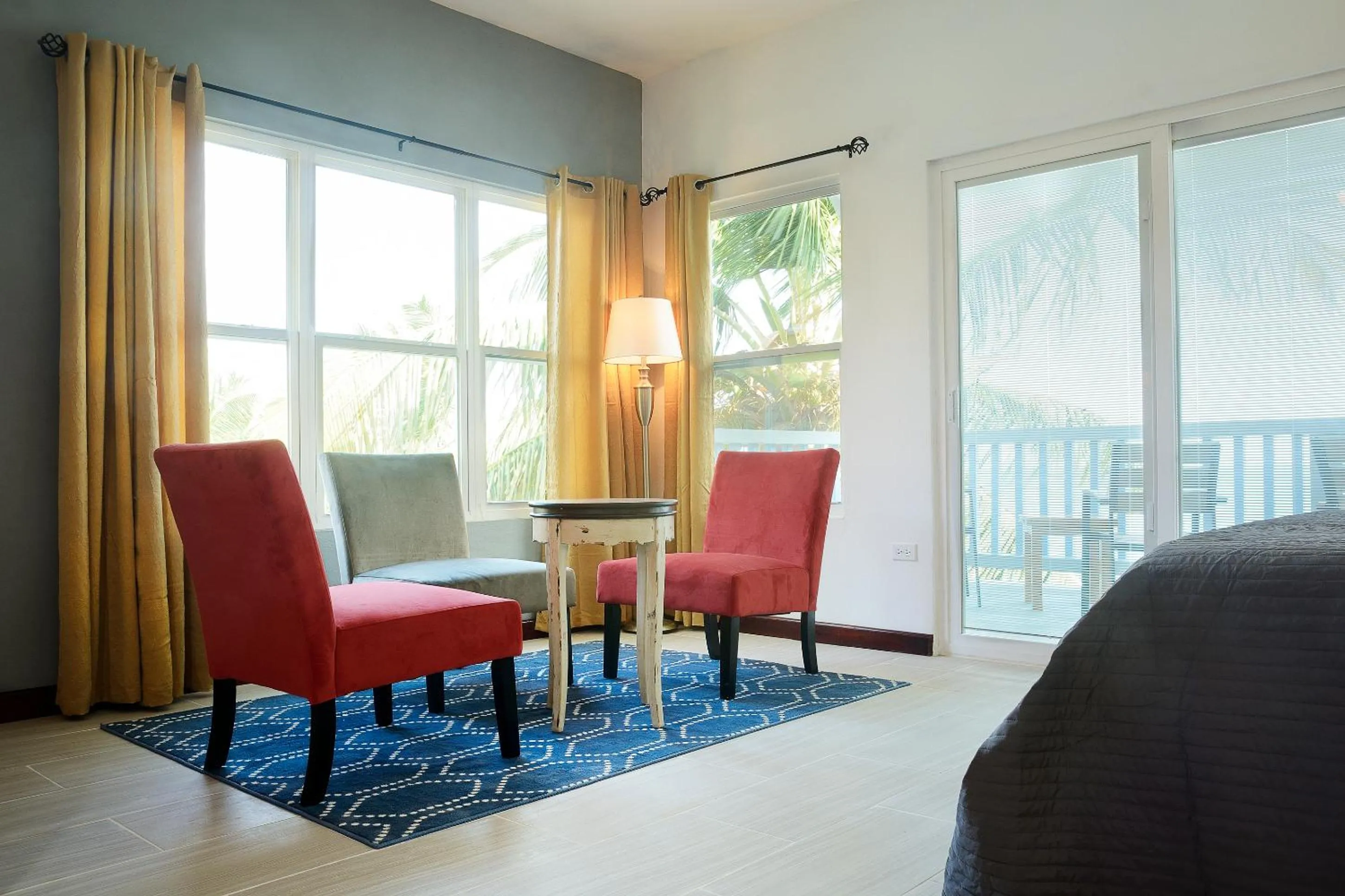 Sea view in Parrot Cove Lodge