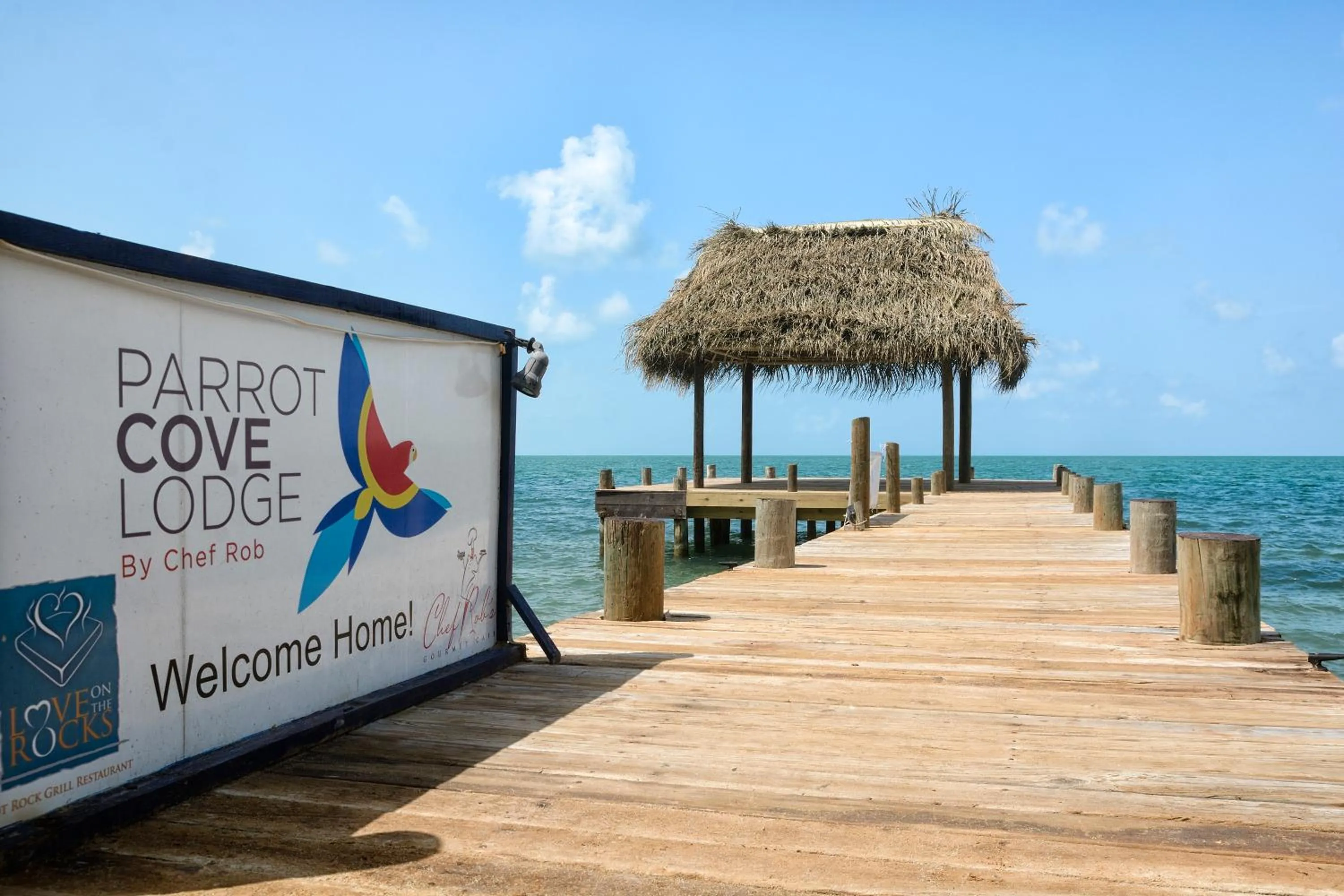 Beach in Parrot Cove Lodge