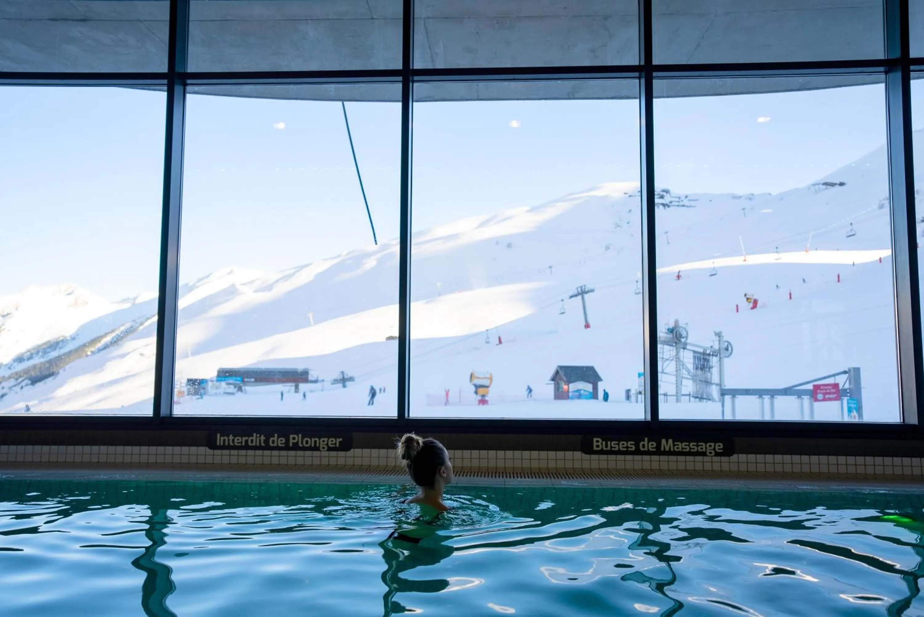 Mountain view in Résidence Azureva Piau Engaly