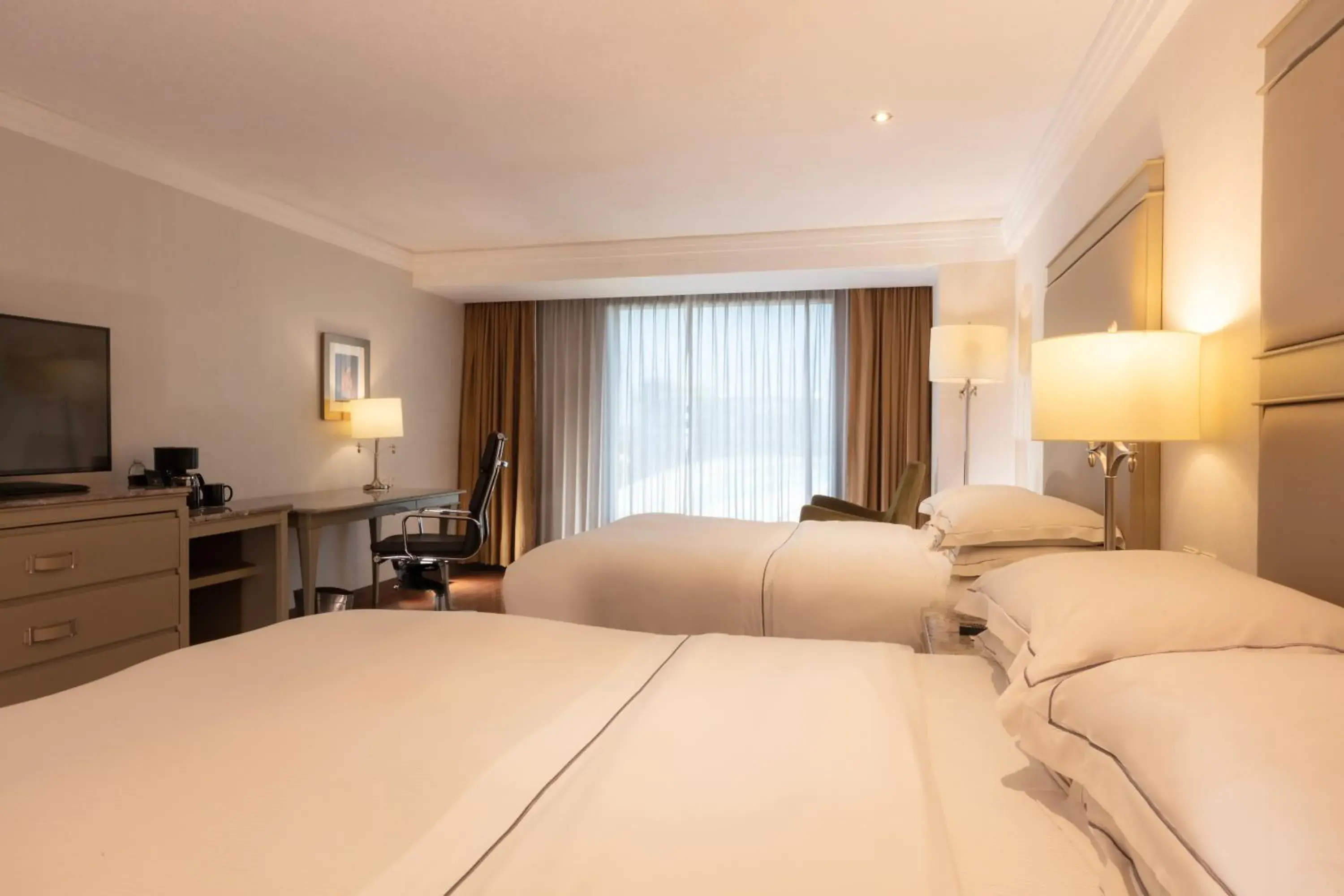 View (from property/room), Bed in Barcelo Guadalajara View (from property/room), Bed in Barcelo Guadalajara