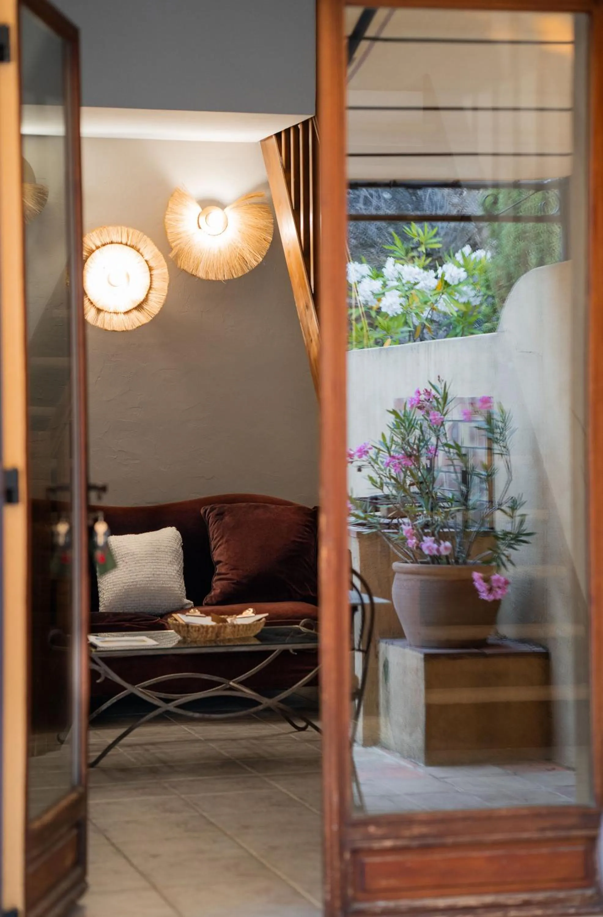 Living room in La Bergerie