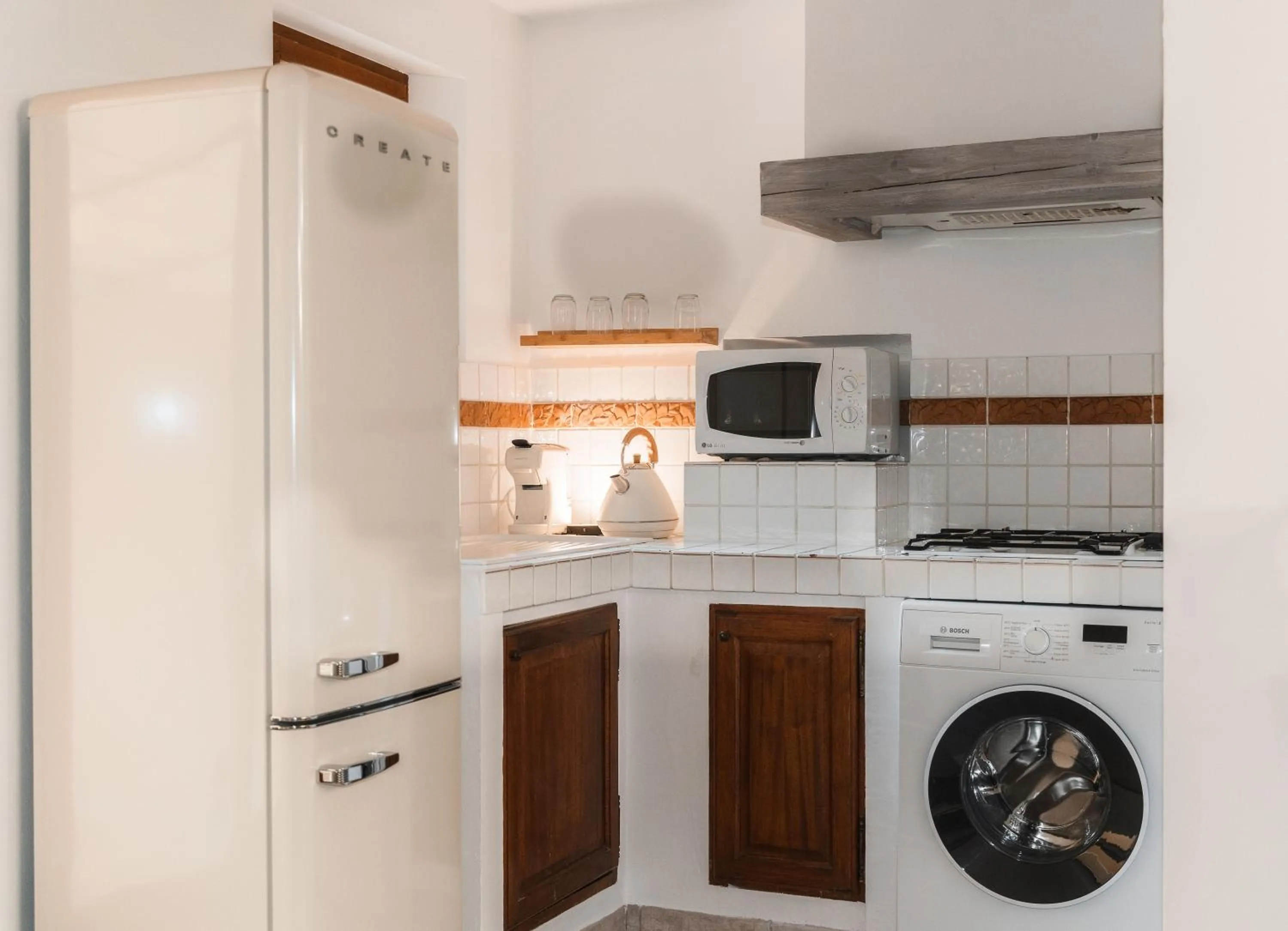 Kitchen or kitchenette in La Bergerie