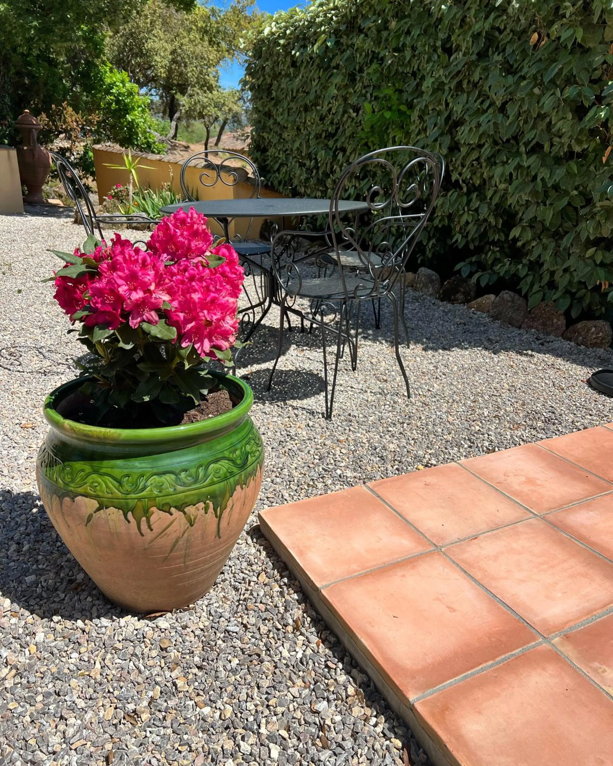 Patio in La Bergerie