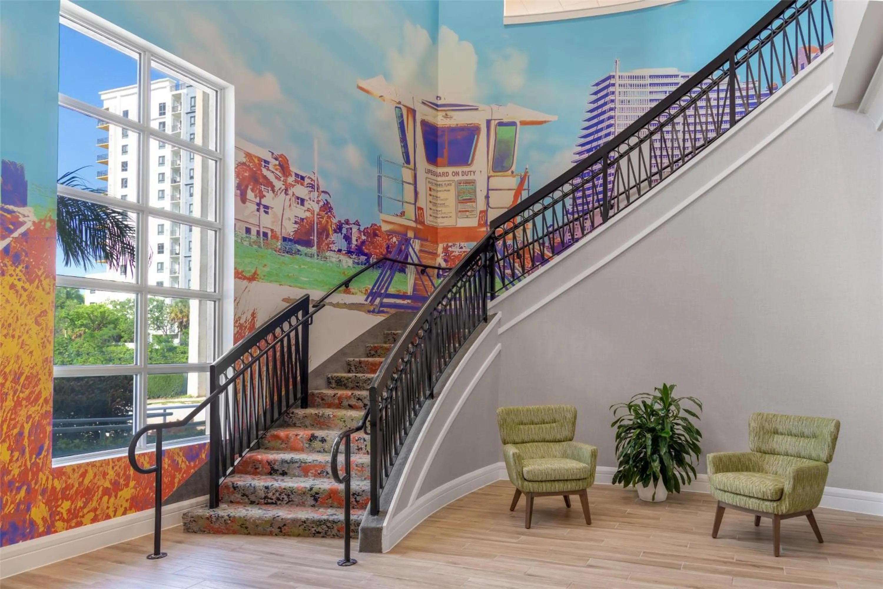 Lobby or reception in Hampton Inn Fort Lauderdale Downtown Las Olas Area