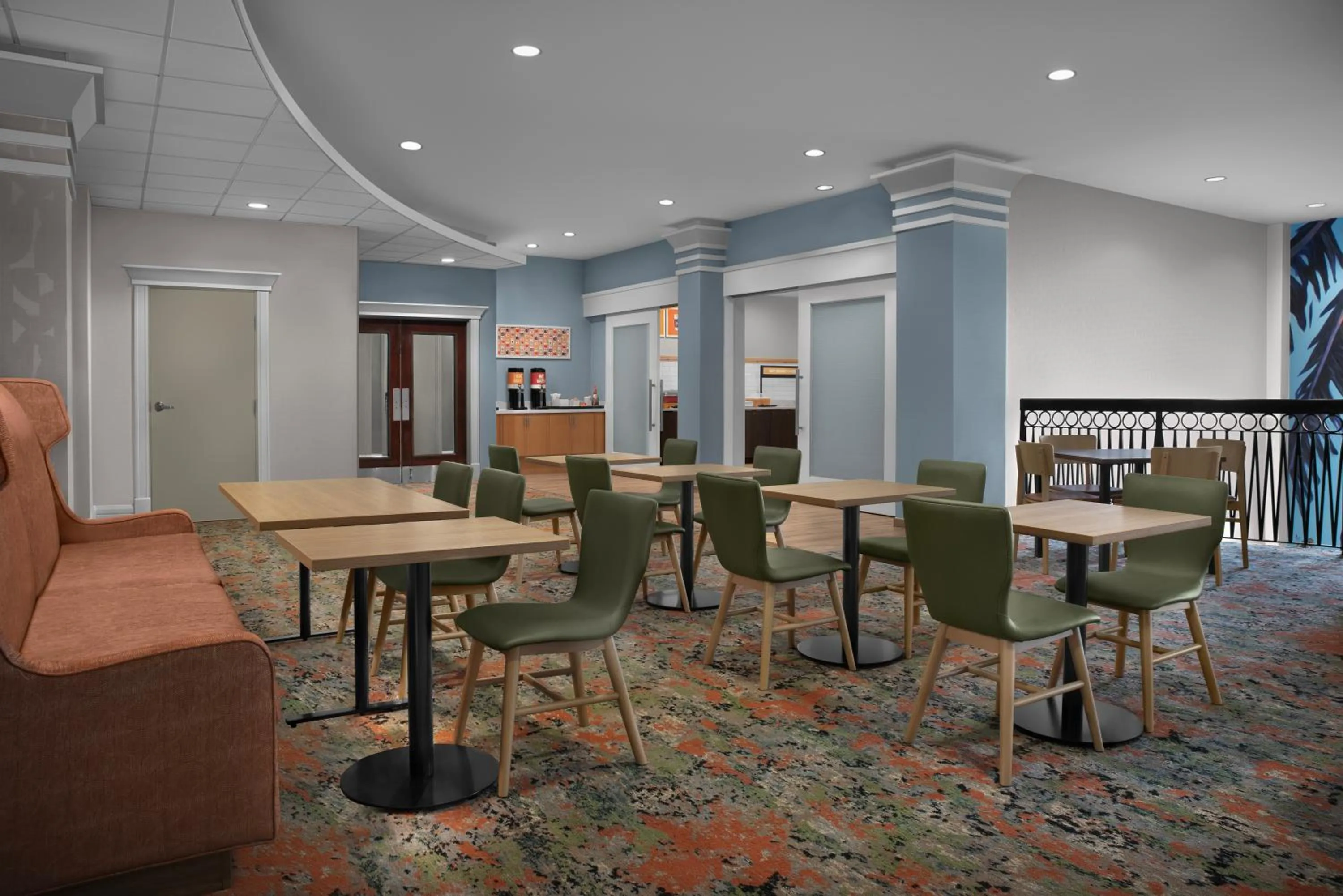 Breakfast in Hampton Inn Fort Lauderdale Downtown Las Olas Area