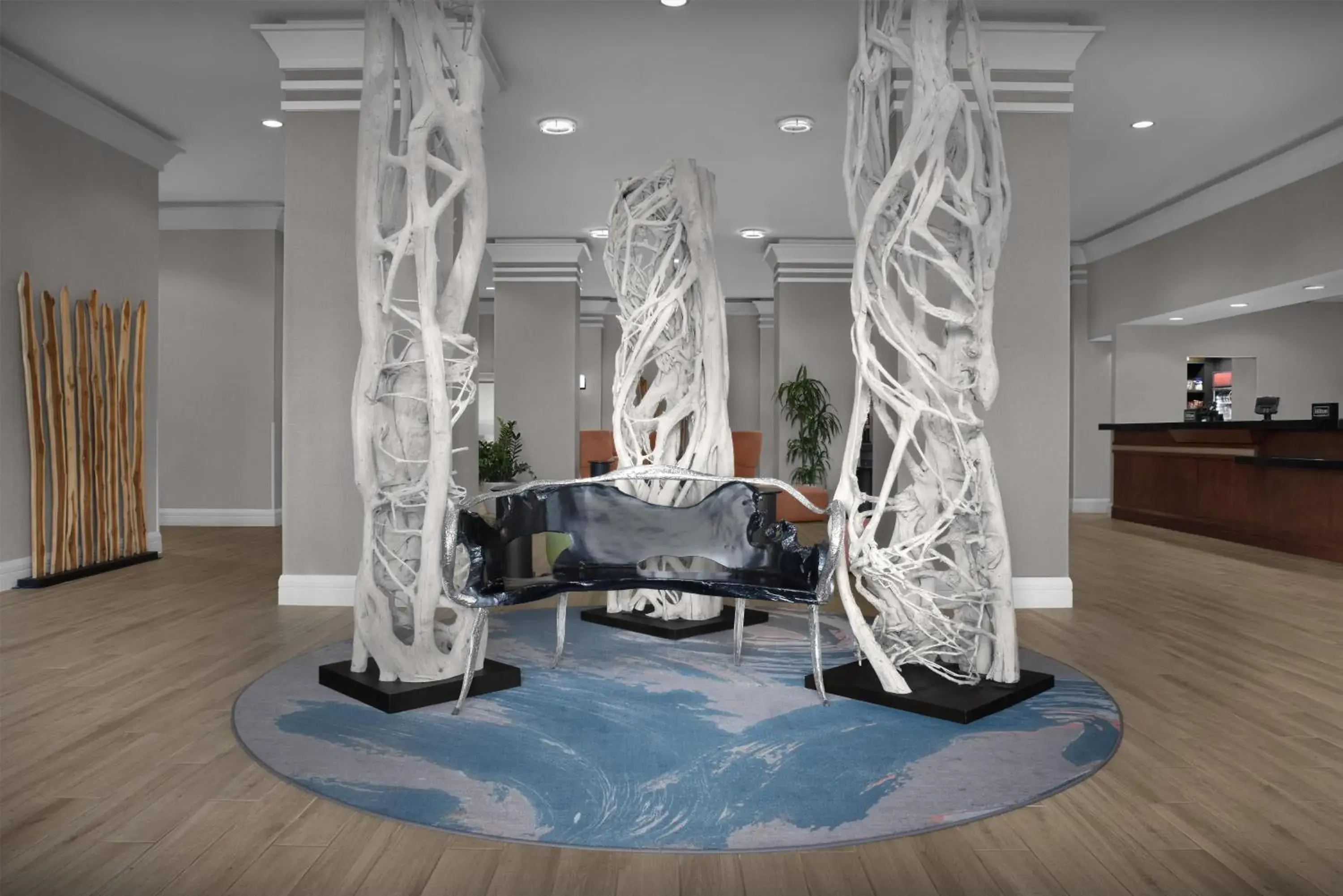 Lobby or reception in Hampton Inn Fort Lauderdale Downtown Las Olas Area Lobby or reception in Hampton Inn Fort Lauderdale Downtown Las Olas Area