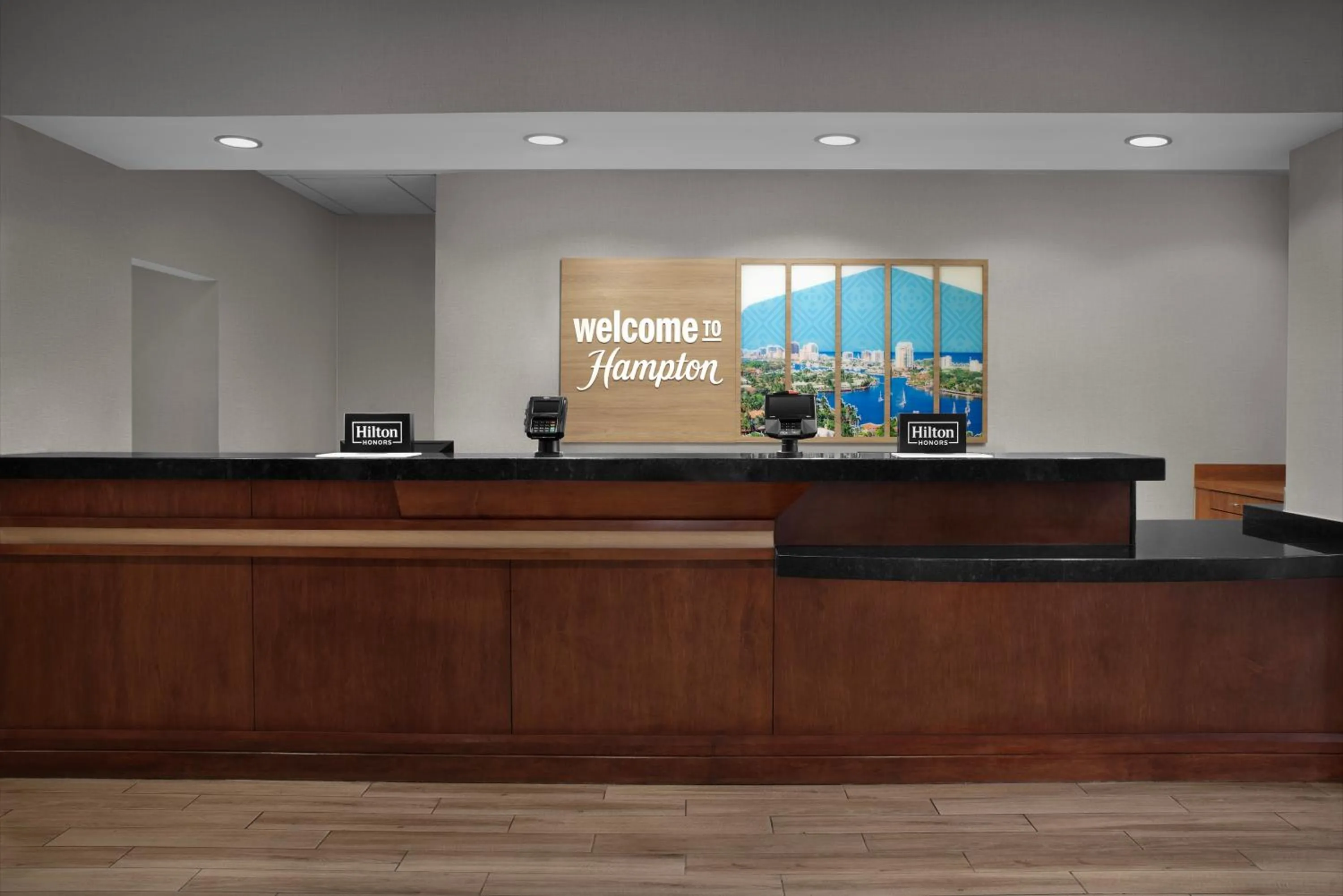 Lobby or reception in Hampton Inn Fort Lauderdale Downtown Las Olas Area