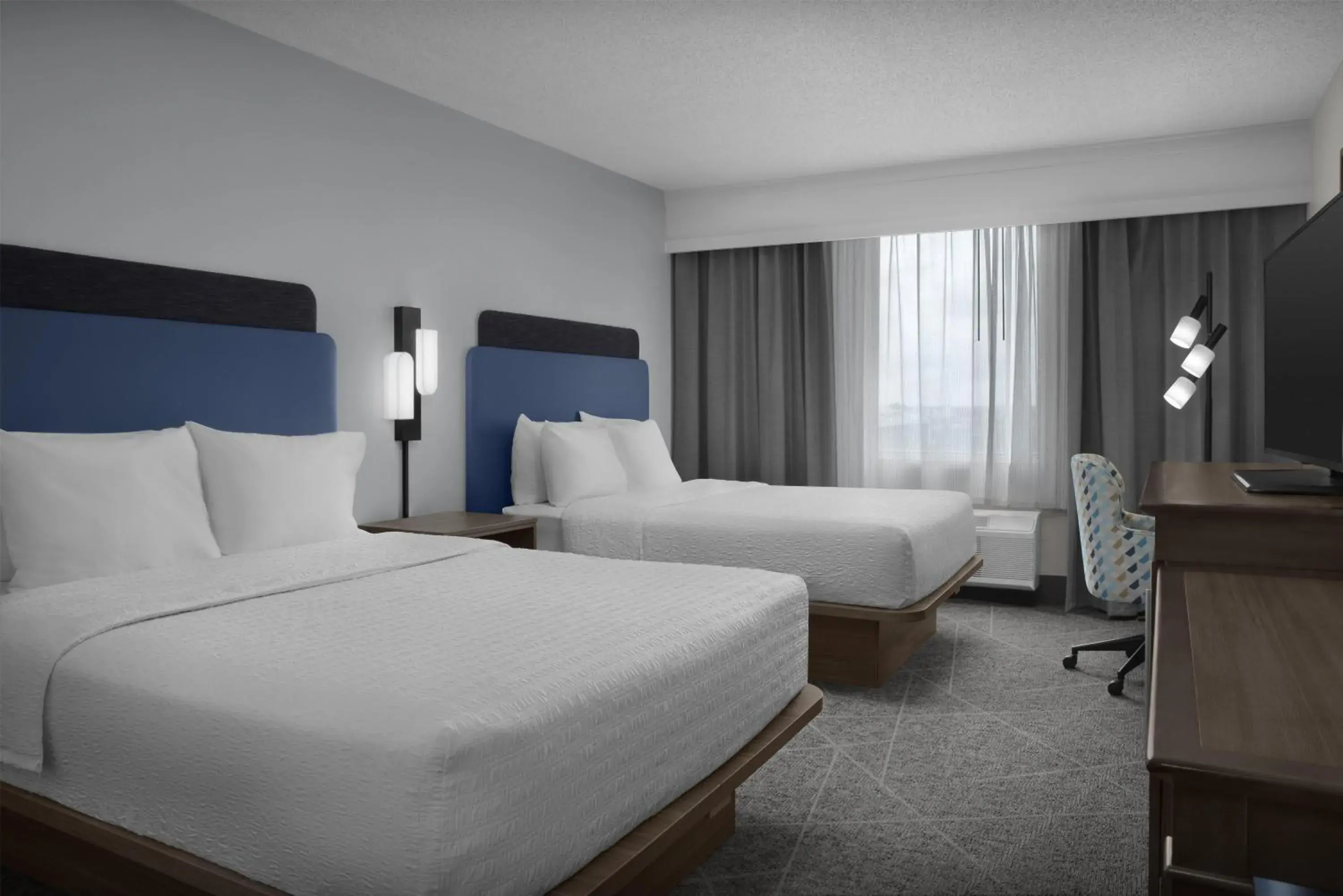 Bed in Hampton Inn Fort Lauderdale Downtown Las Olas Area Bed in Hampton Inn Fort Lauderdale Downtown Las Olas Area