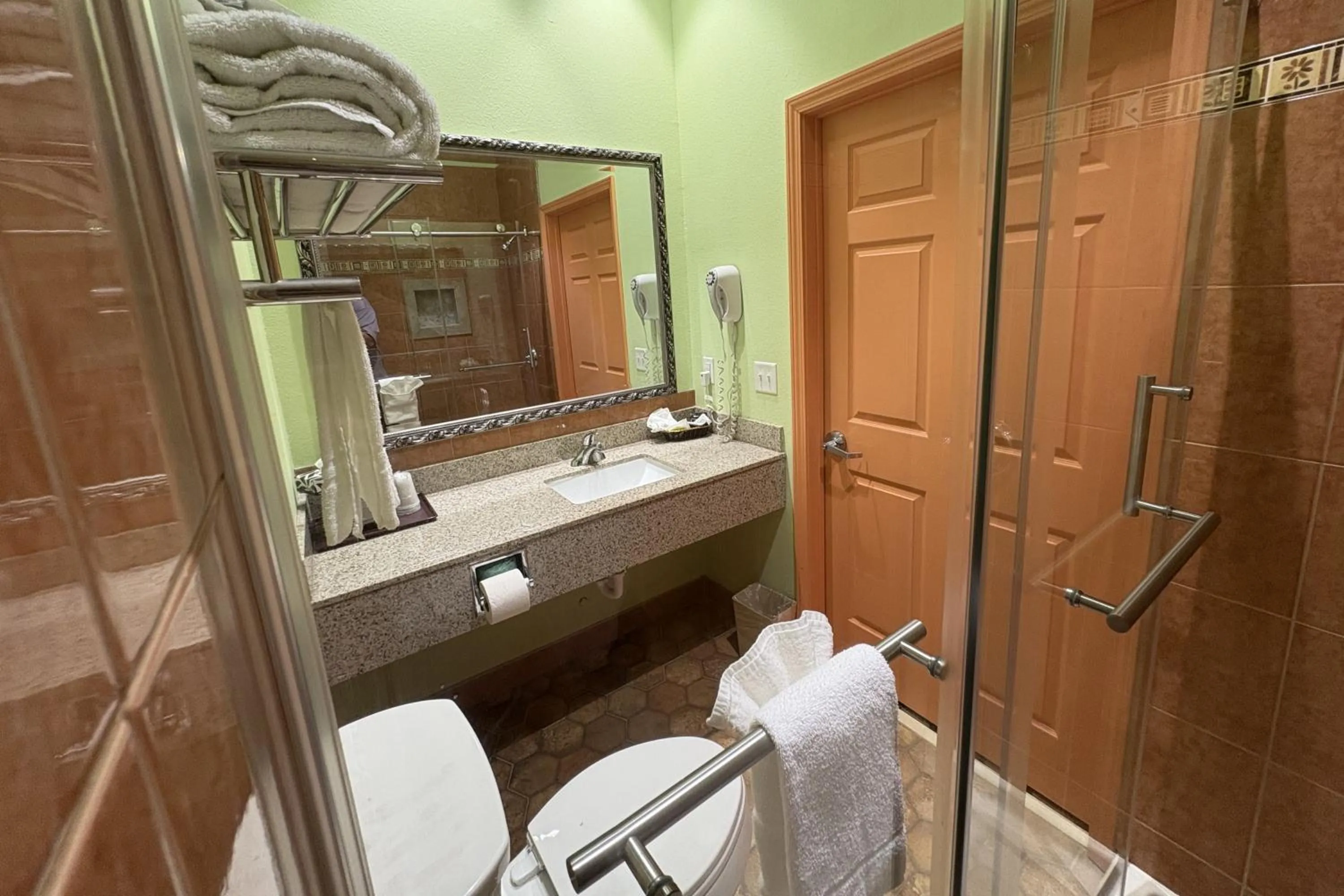 Bathroom in Regency Inn & Suites By Capital O Houston IAH Airport