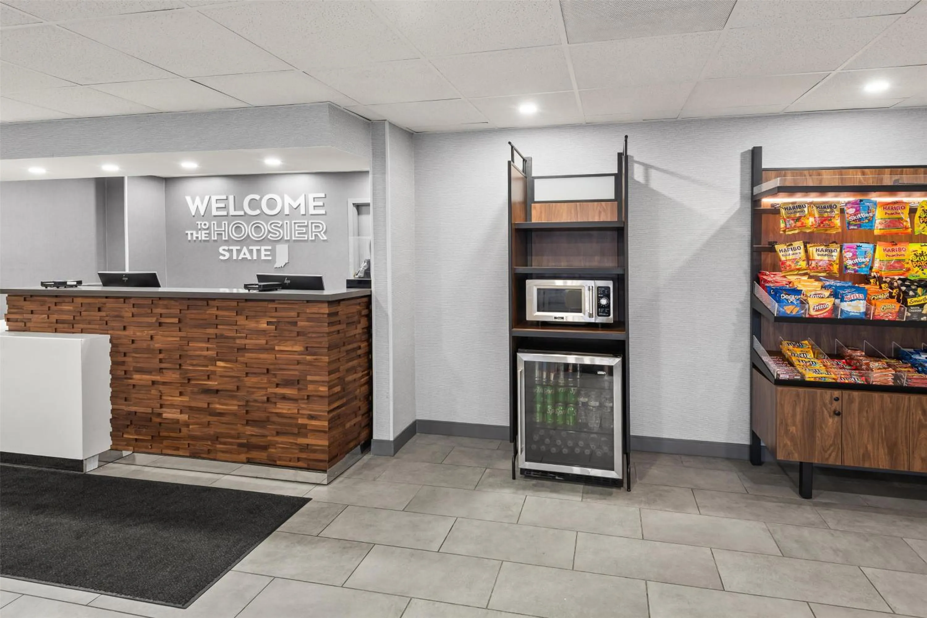 Lobby or reception in Hampton Inn Indianapolis Northeast/Castleton
